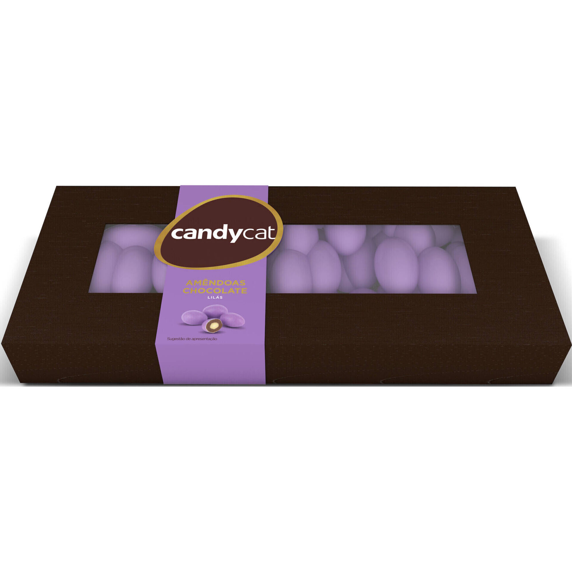 Am&ecirc;ndoas Chocolate Lil&aacute;s Candycat