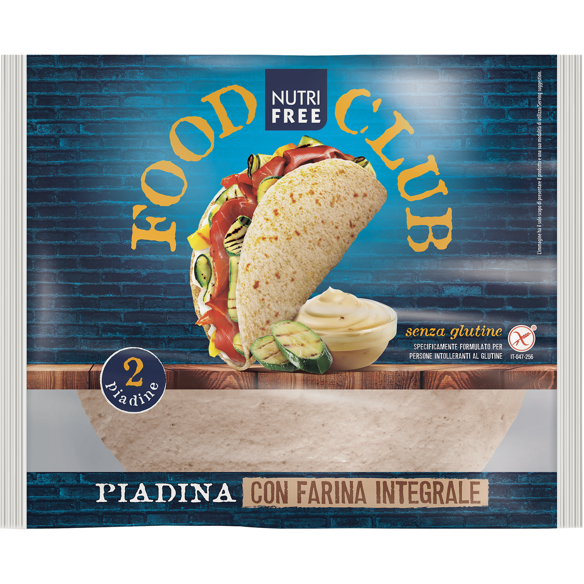 Piadina Integral sem Glúten