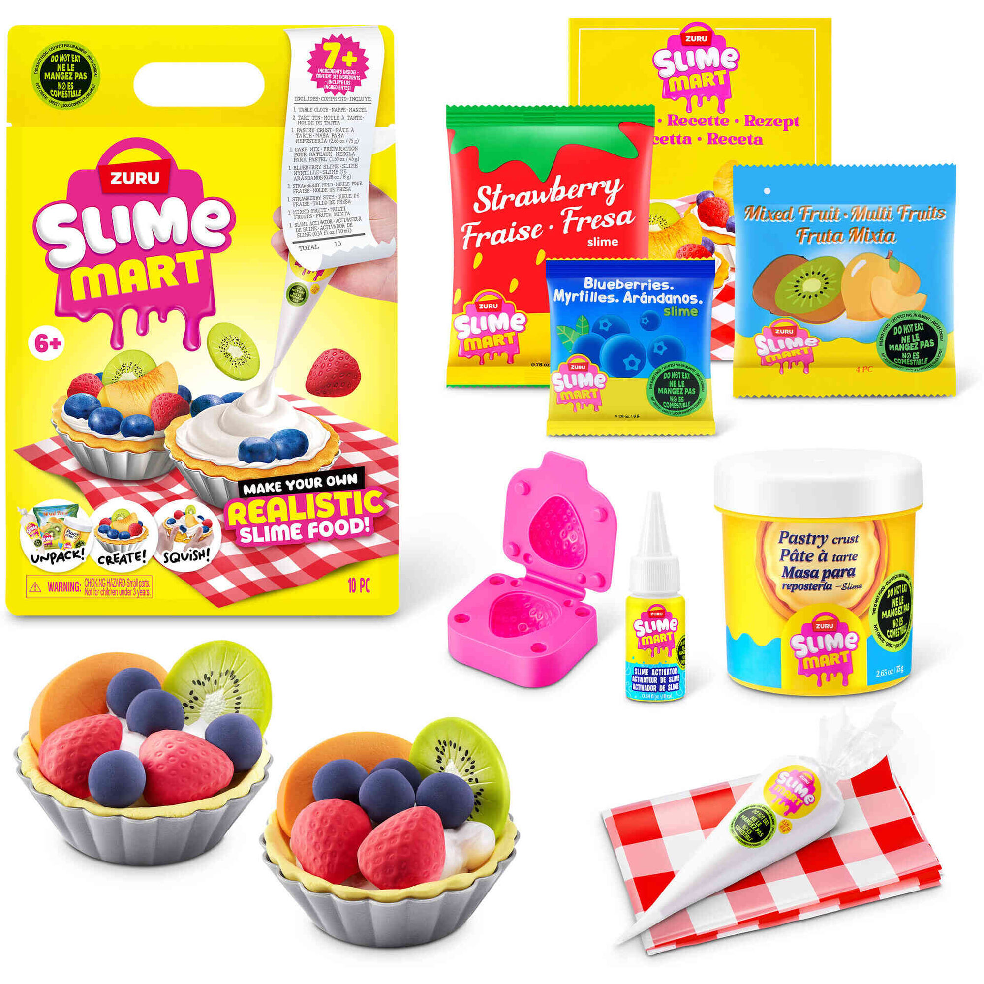 Zuru - Kit Slime Mart Sobremesa (v&aacute;rios modelos)