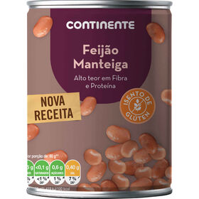 Feij&atilde;o Manteiga Cozido Continente