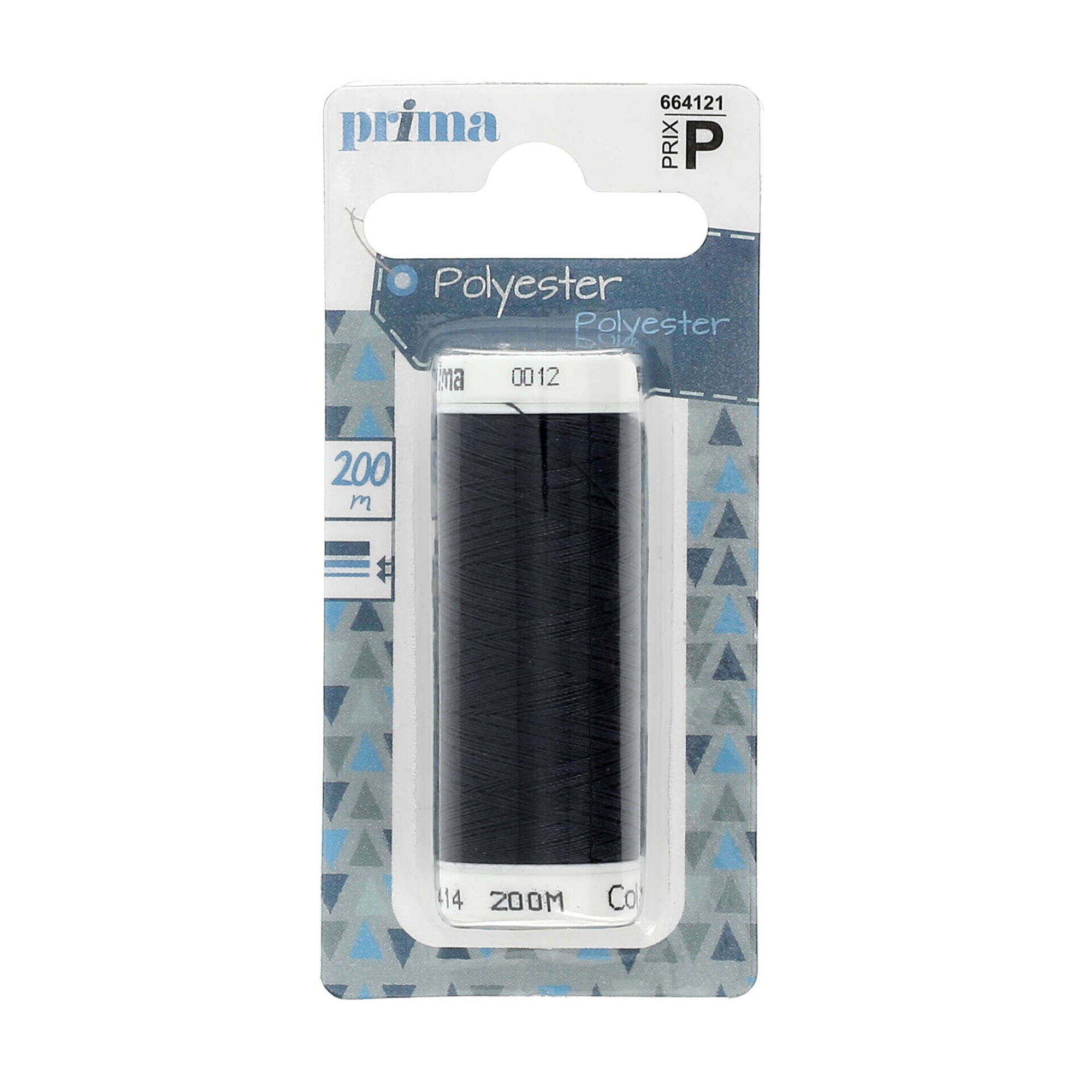 Linha Poli&eacute;ster 200m Azul Marinho Prima