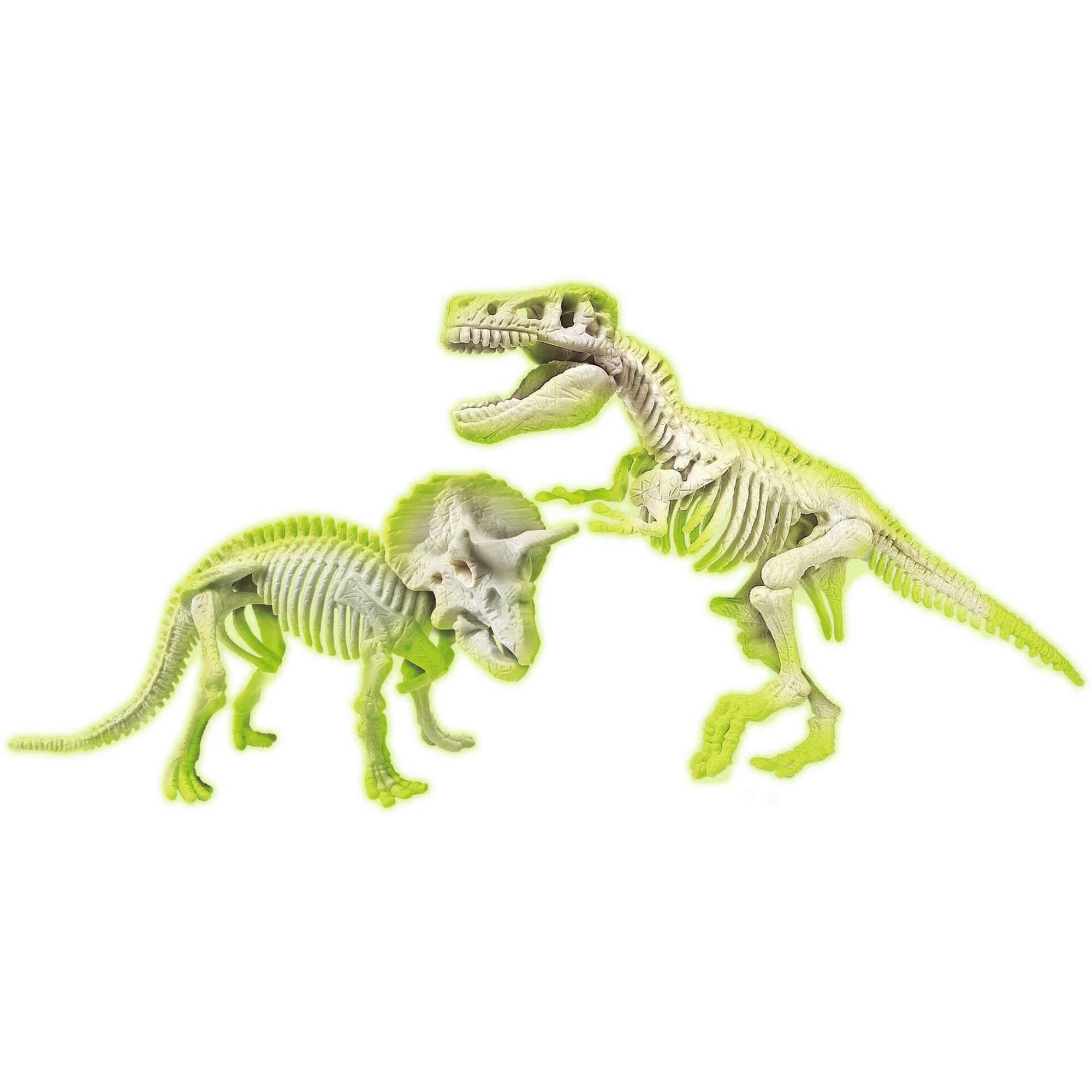 Clementoni - Kit Arqueologia Tiranossauro Rex + Triceratops