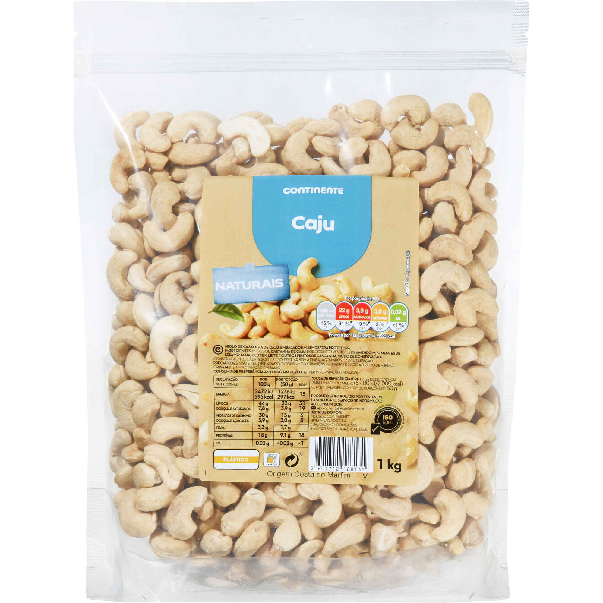 Caju Cru Continente