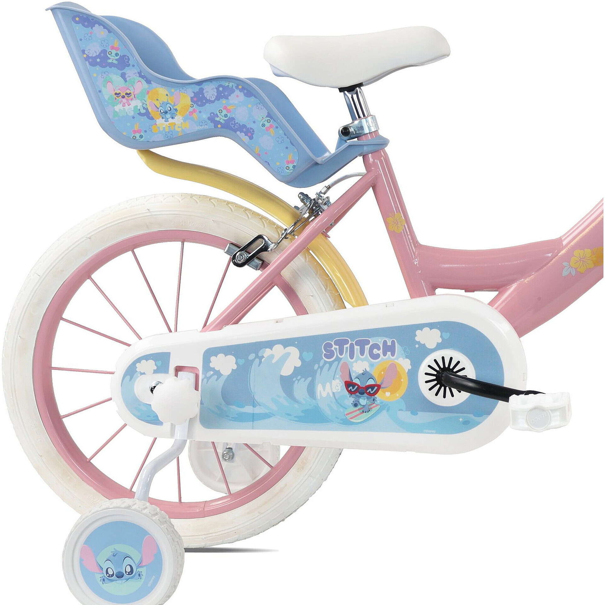 Bicicleta de Crian&ccedil;a 14" 4-6 Anos Stitch