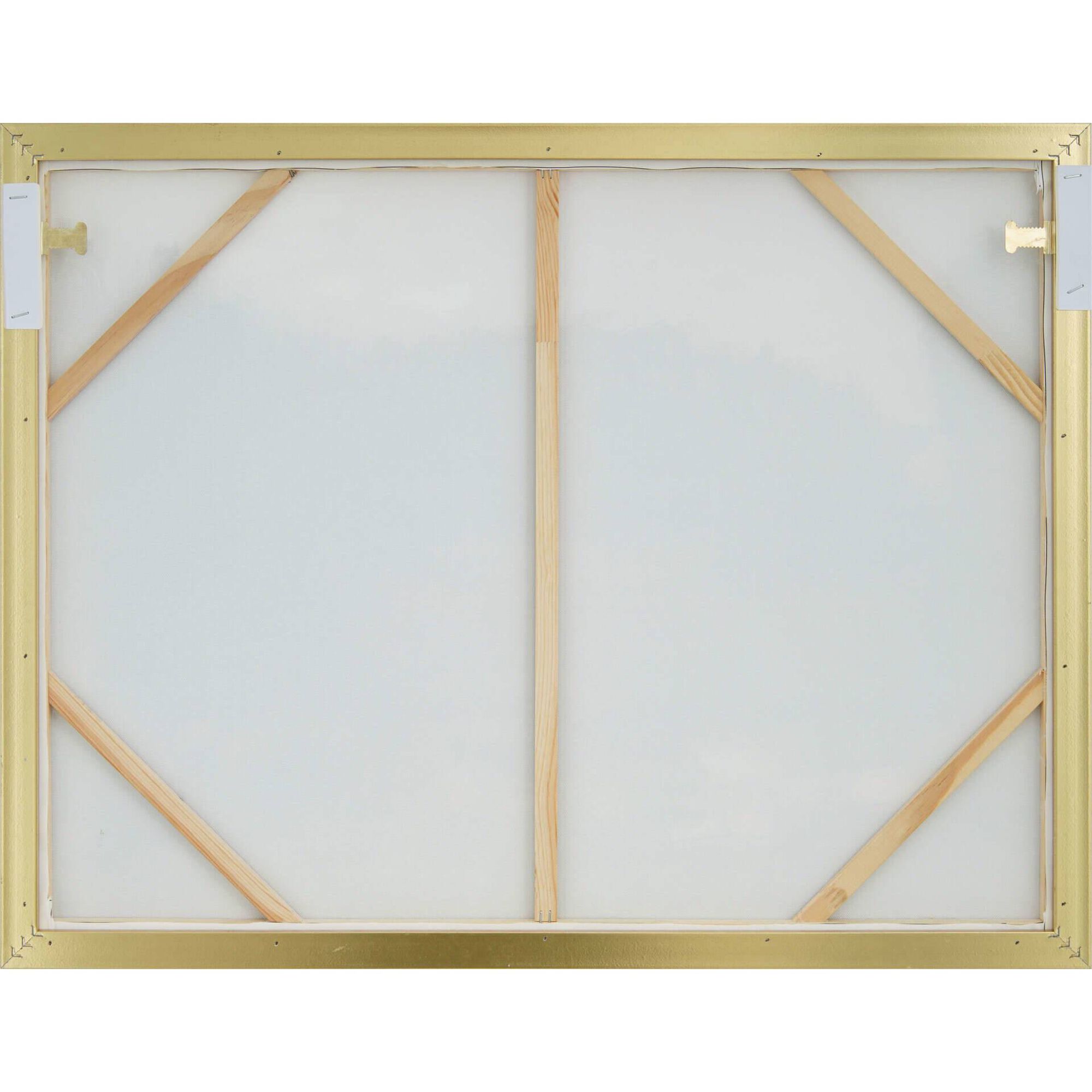 Quadro a &Oacute;leo 67x52cm Floresta Kasa