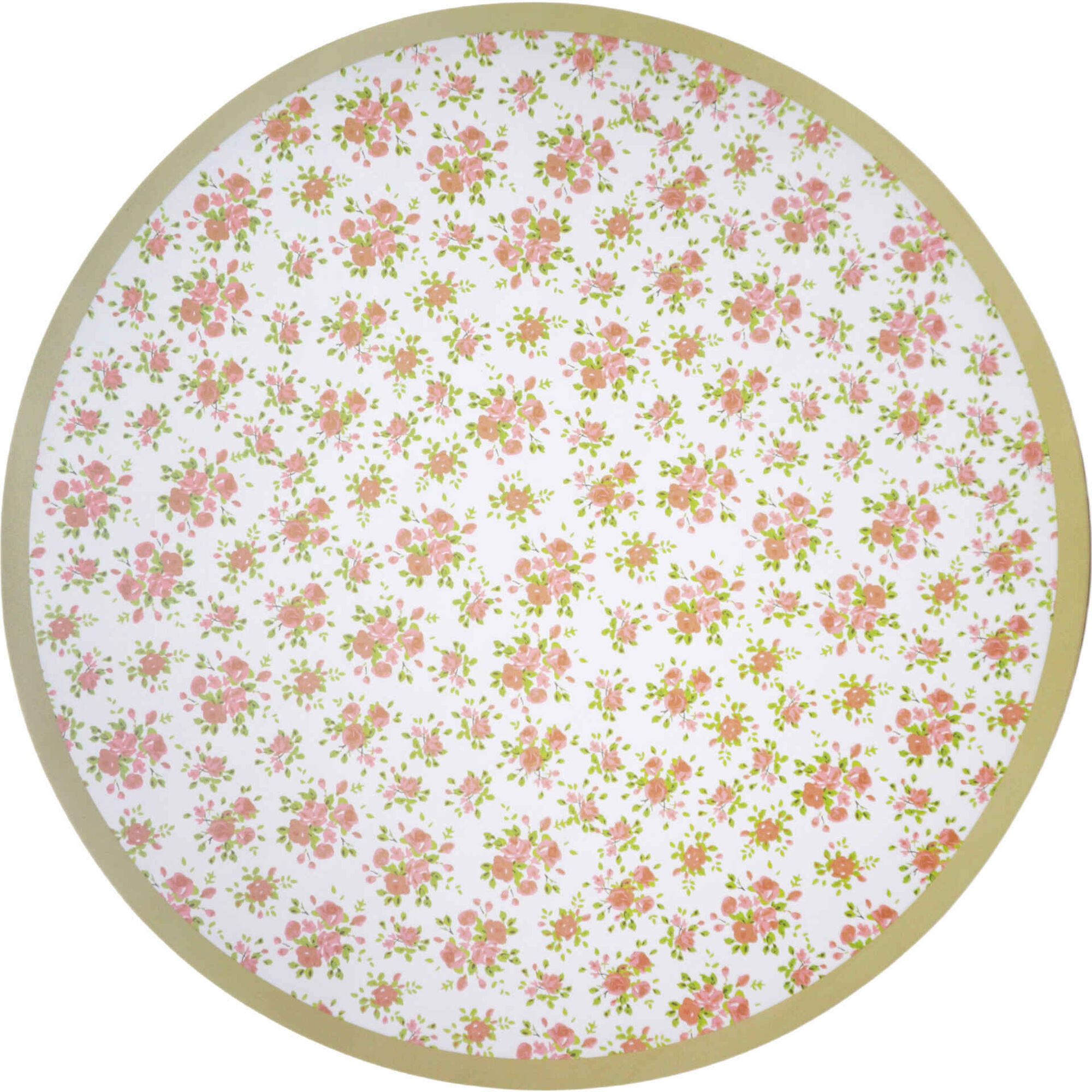 Individual Redondo 38cm Flores