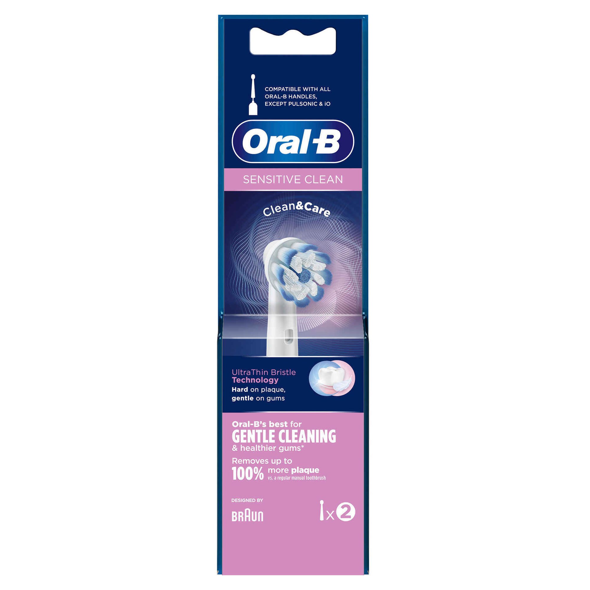 Recarga Escova de Dentes Elétrica Sensitive Clean Recarga Escova de Dentes Elétrica Sensitive Clean