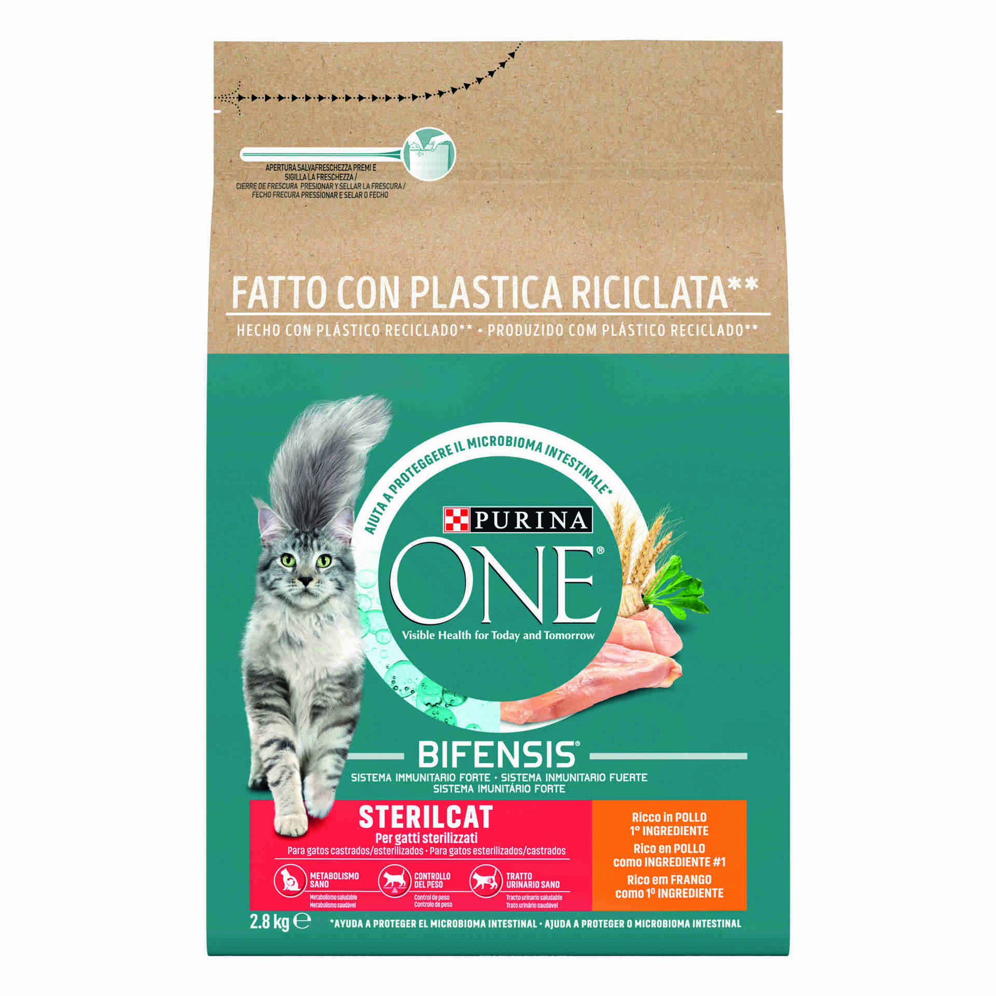 Ra&ccedil;&atilde;o para Gato Adulto Esterilizado Frango Purina One