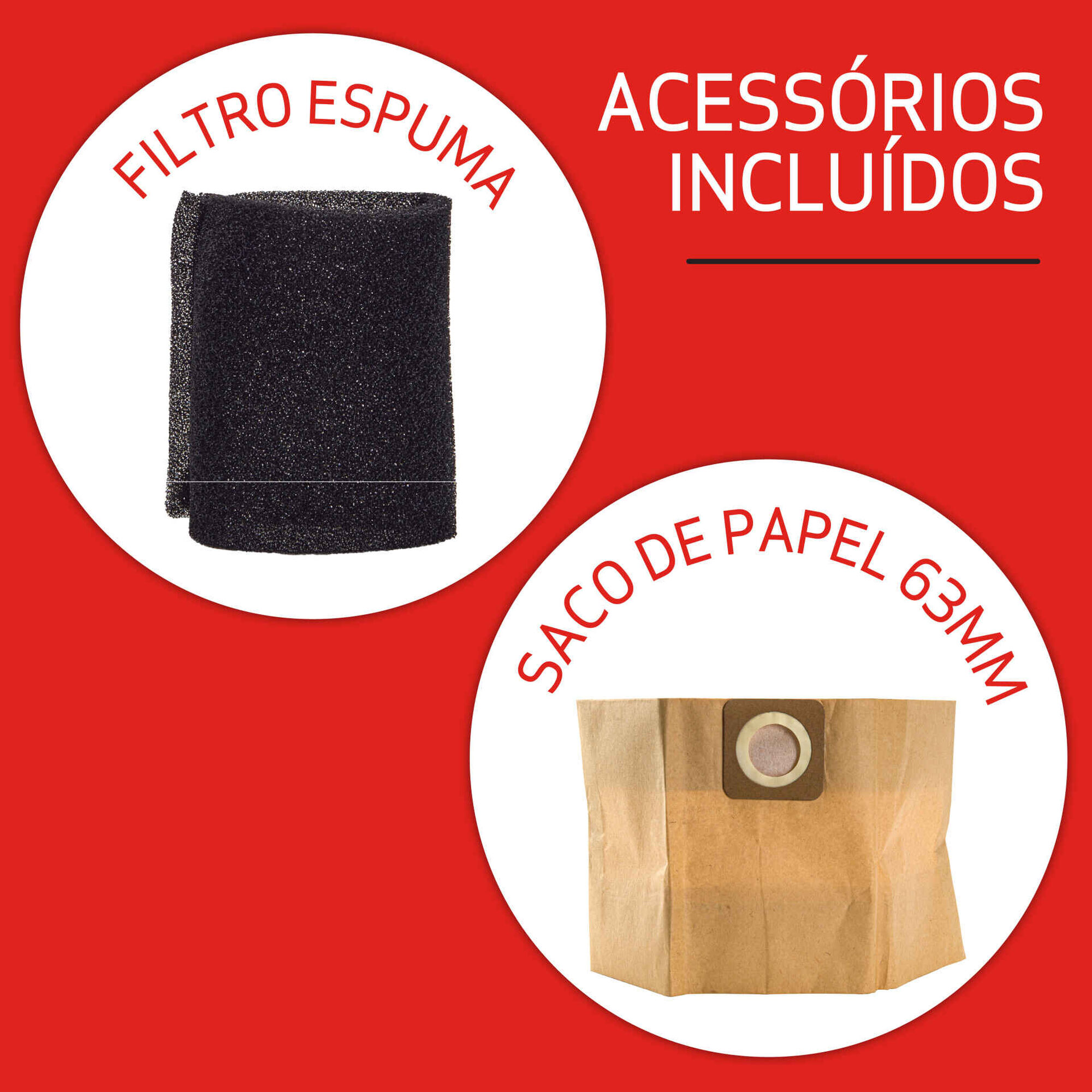 Aspirador S&oacute;lidos e L&iacute;quidos 20L Boost