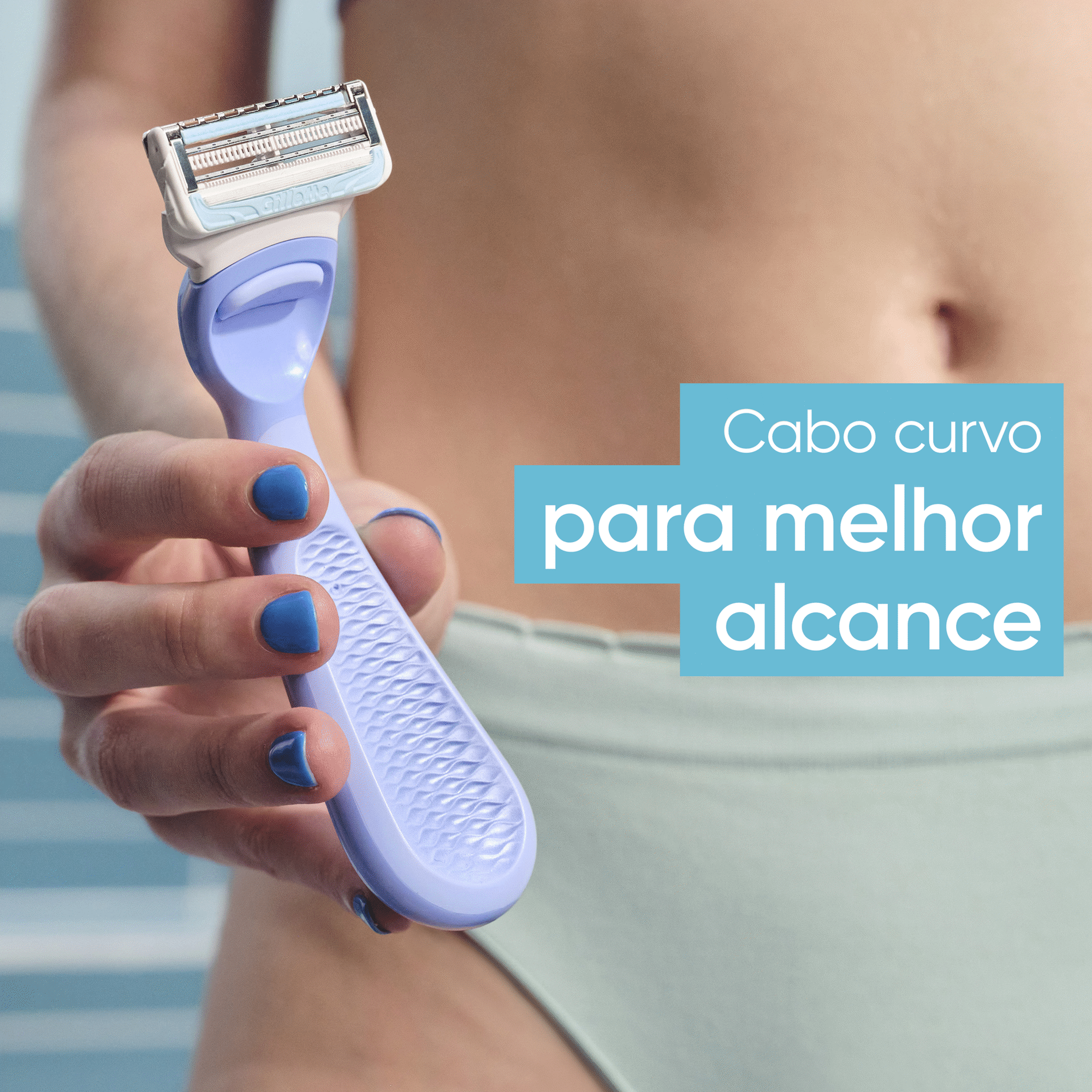 M&aacute;quina Depilat&oacute;ria Zona &Iacute;ntima com 1 Recarga Gillette Venus