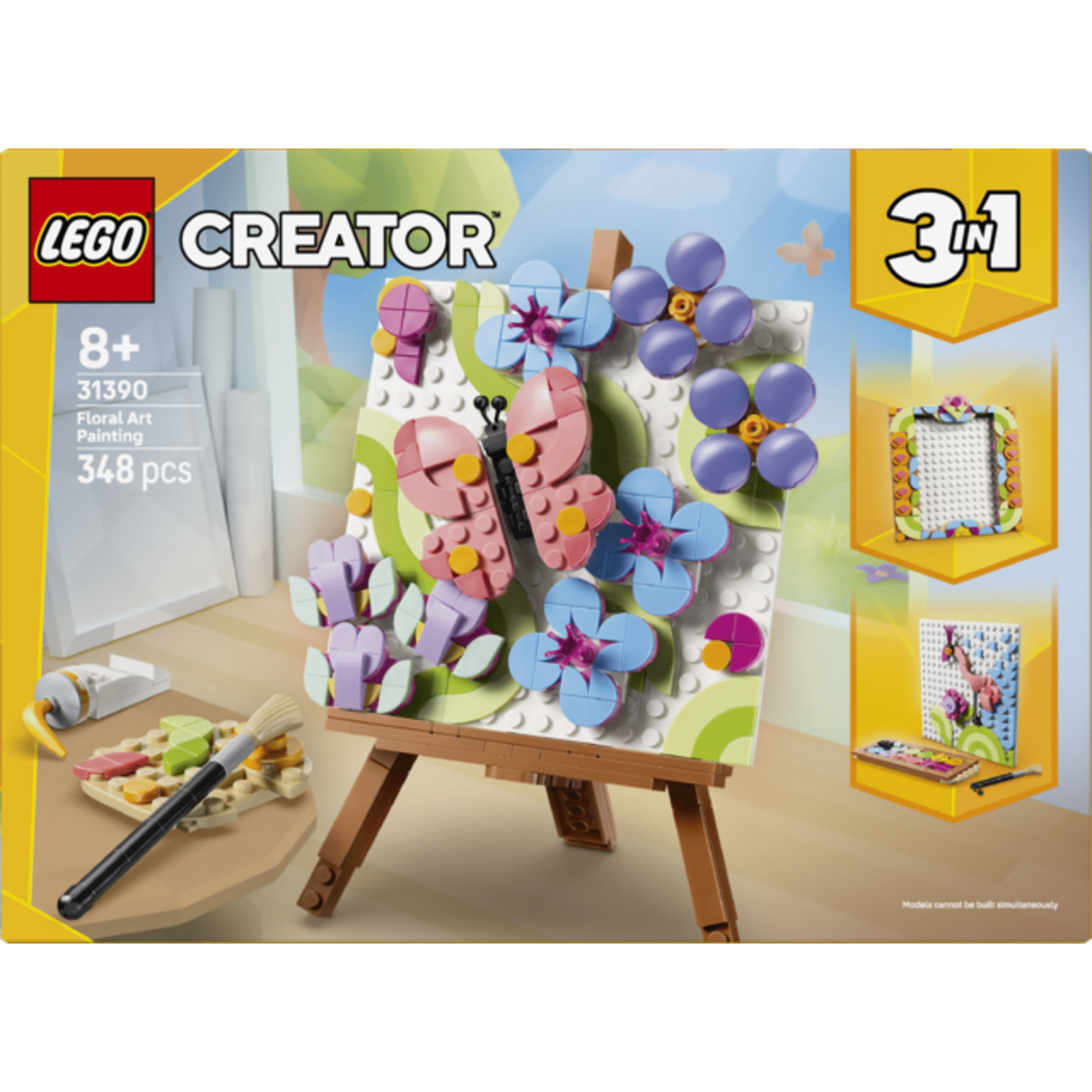 LEGO - Quadro de Decora&ccedil;&atilde;o com Arte Floral - 31390
