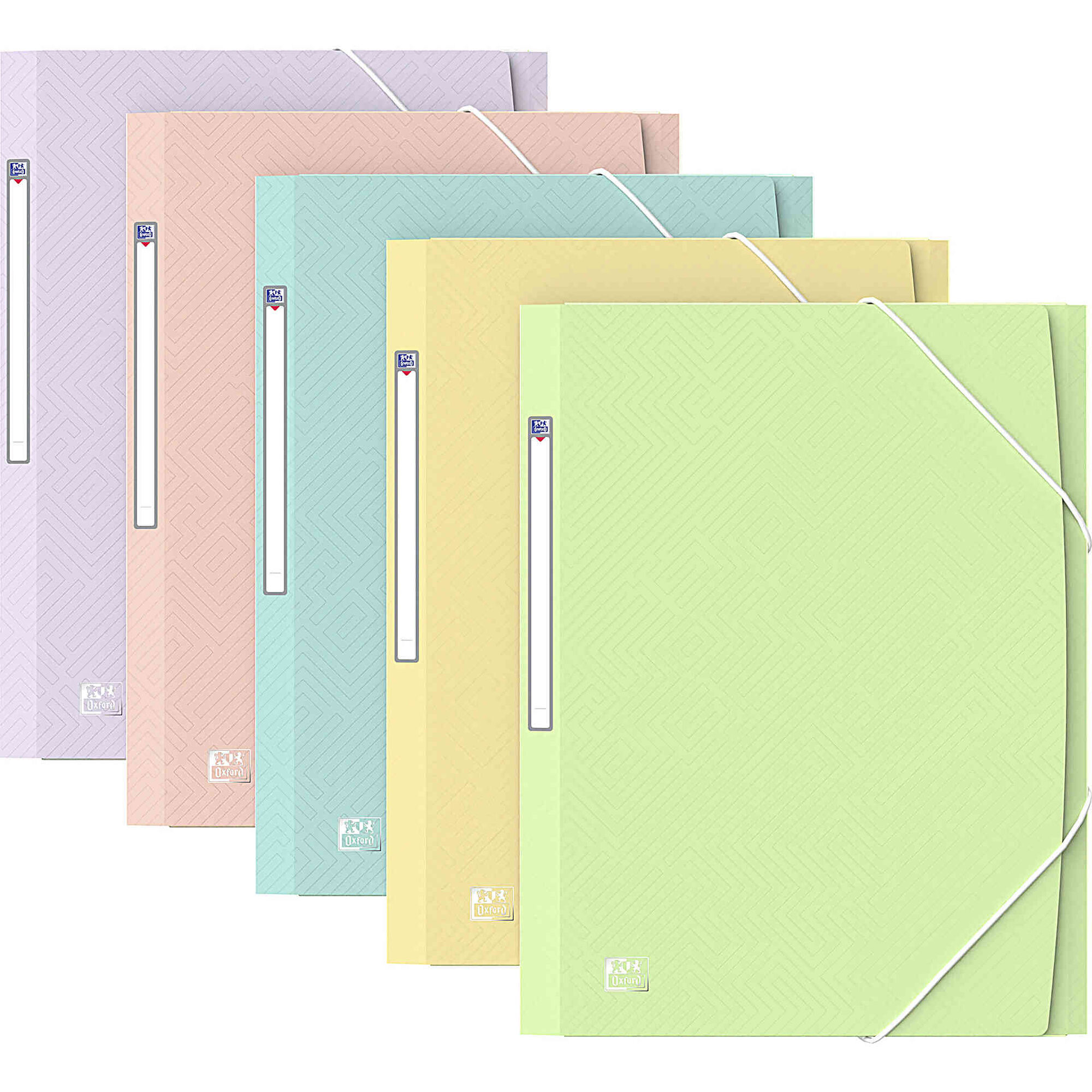 Capa com El&aacute;stico Urban Pastel A4 (v&aacute;rias cores) Oxford