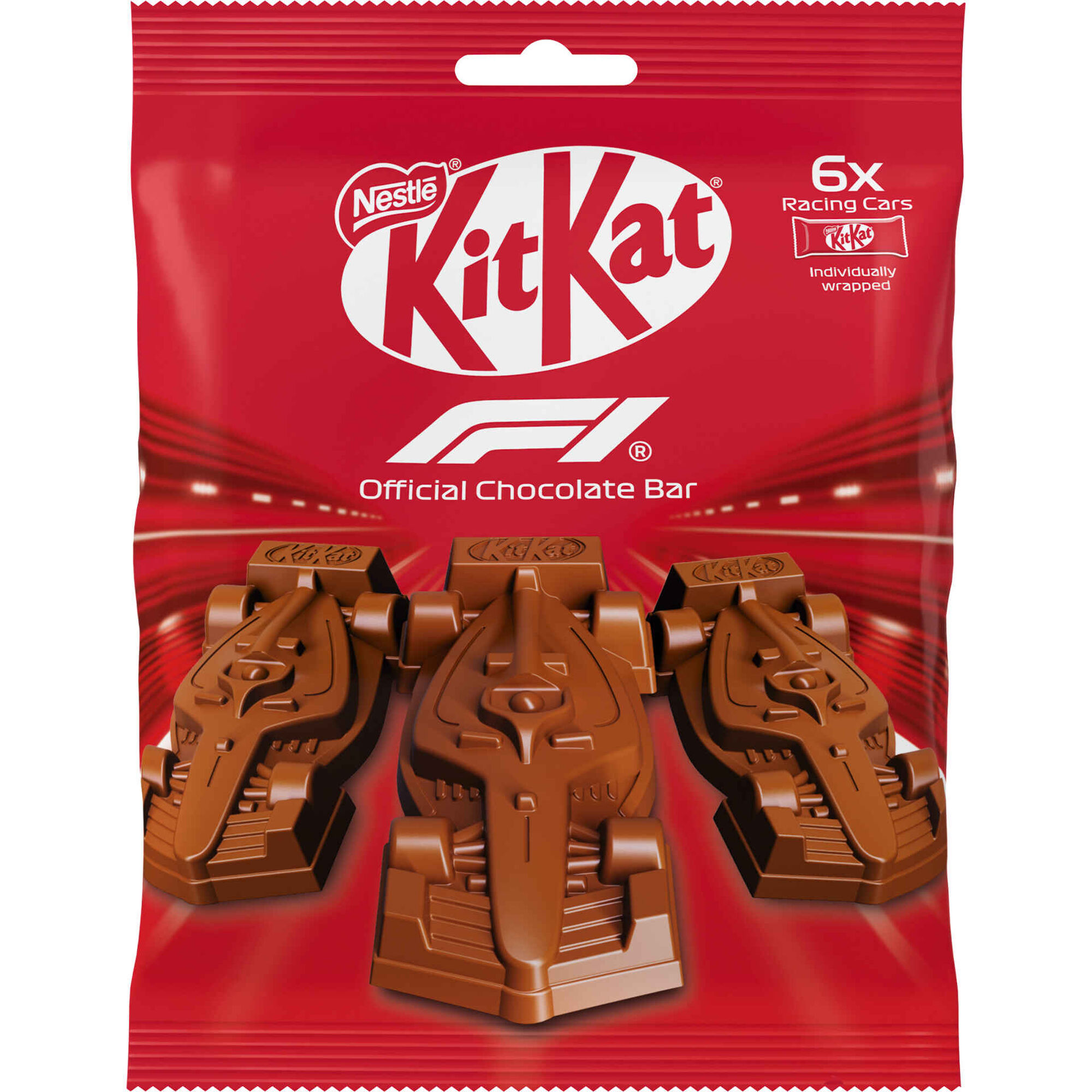 Snack de Chocolate Carro F1 Kit Kat