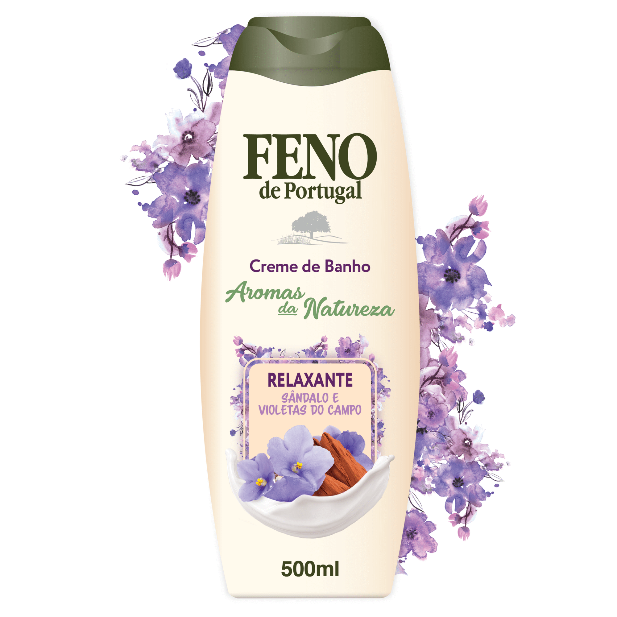 Creme de Banho Aromas Relaxante Feno