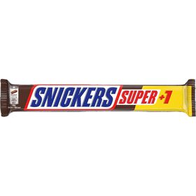 Snack de Chocolate com Amendoim e Caramelo Super+1 Snickers