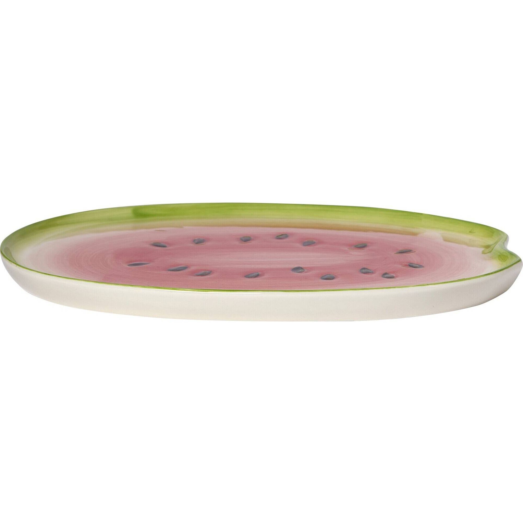 Prato 25x19,5x1,5cm Melancia Kasa