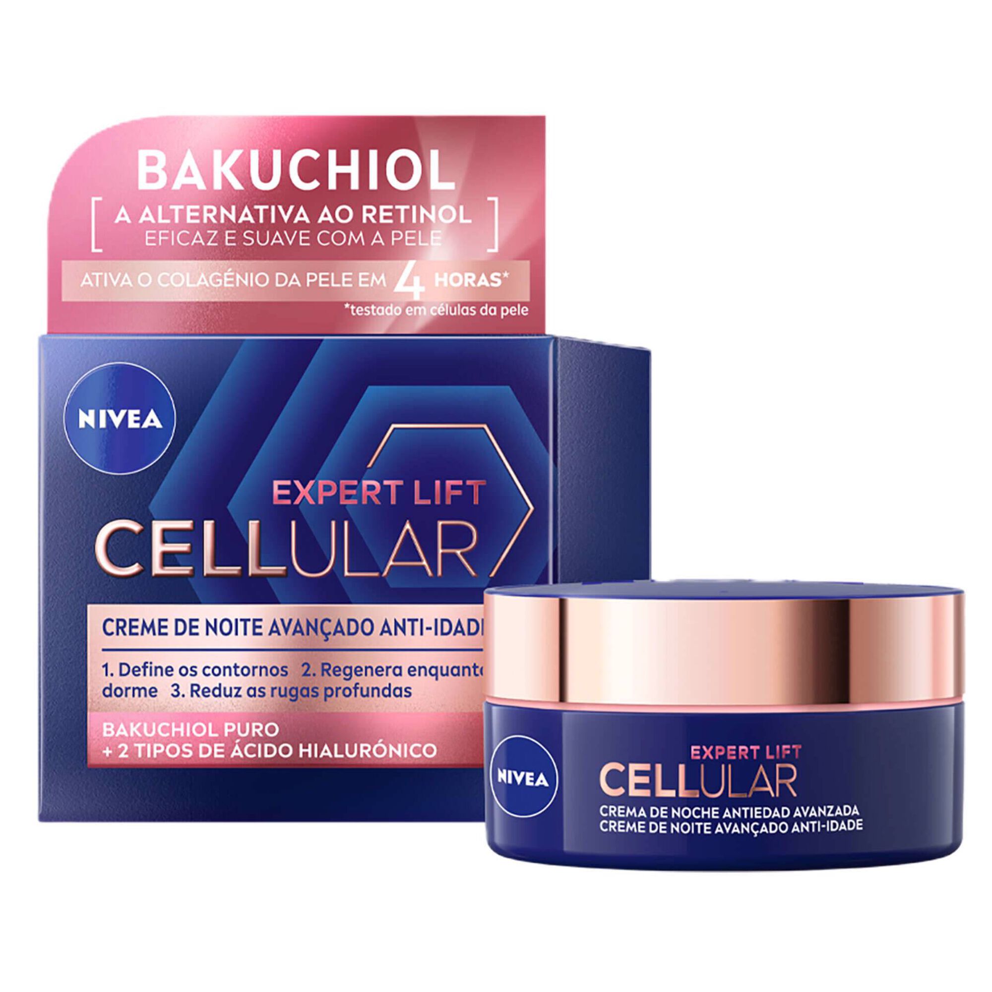 Creme de Rosto Noite Cellular Expert Lift 60+ Nivea