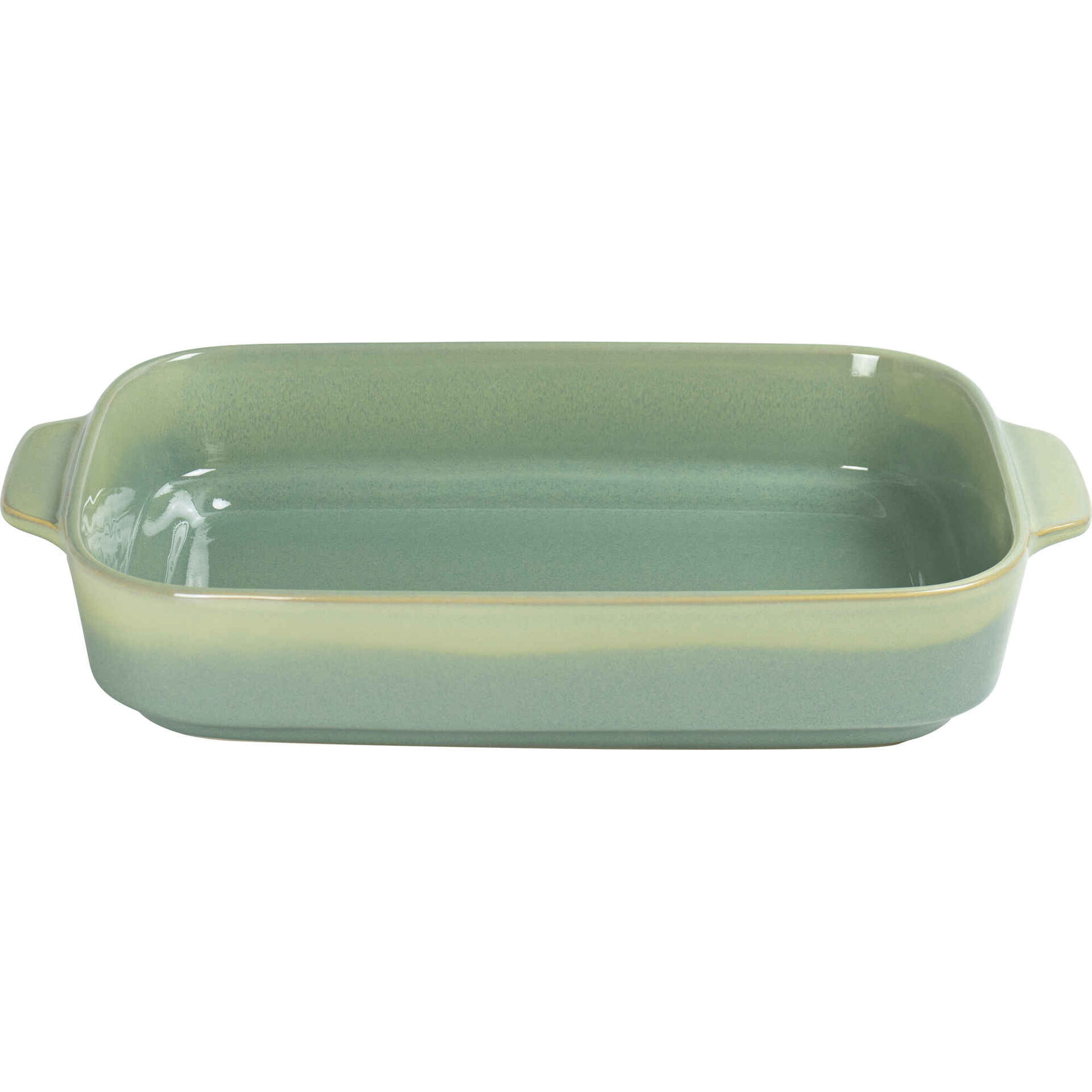 Assadeira Retangular Reativo 38x24cm Verde Kasa