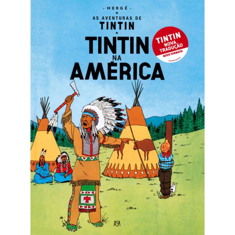 Tintin na América de Hergé