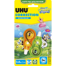 Fita Corretora Micro Roller 8m (v&aacute;rias cores) UHU