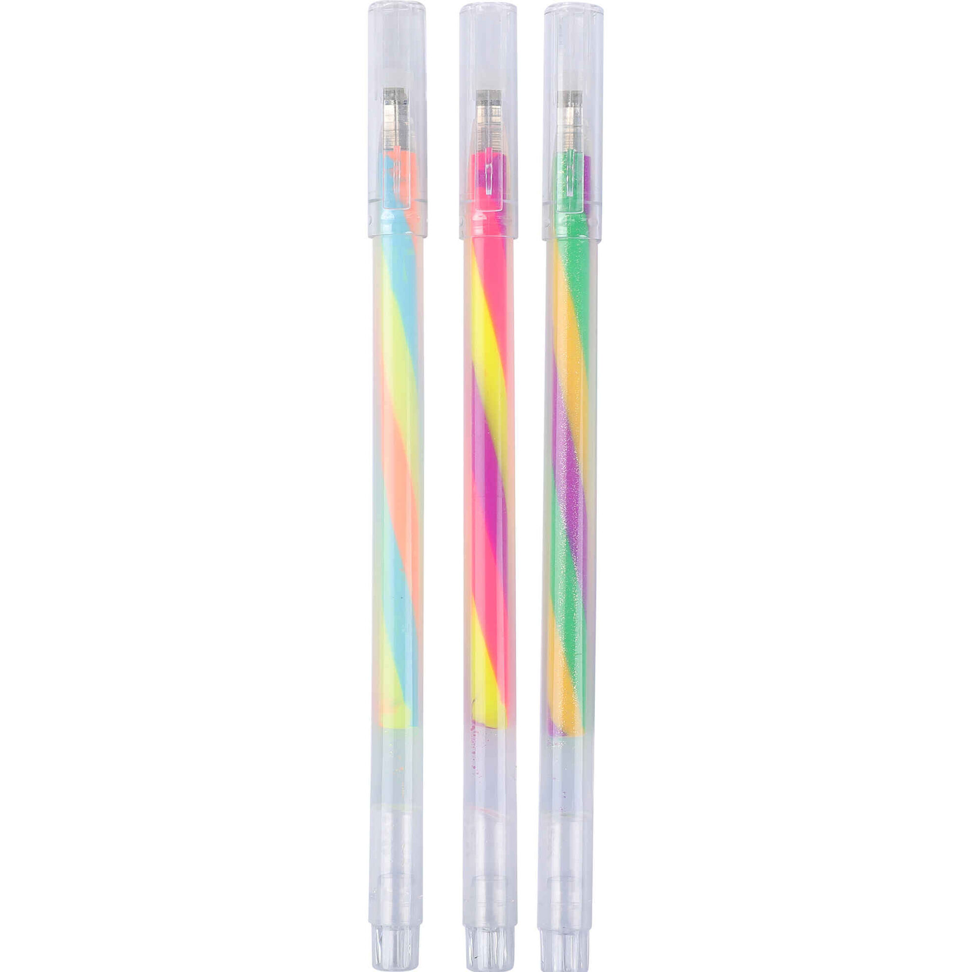 Conjunto 3 Esferogr&aacute;ficas de Tinta Gel Multicor Note!