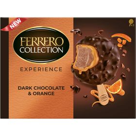 Gelado Chocolate Negro e Laranja