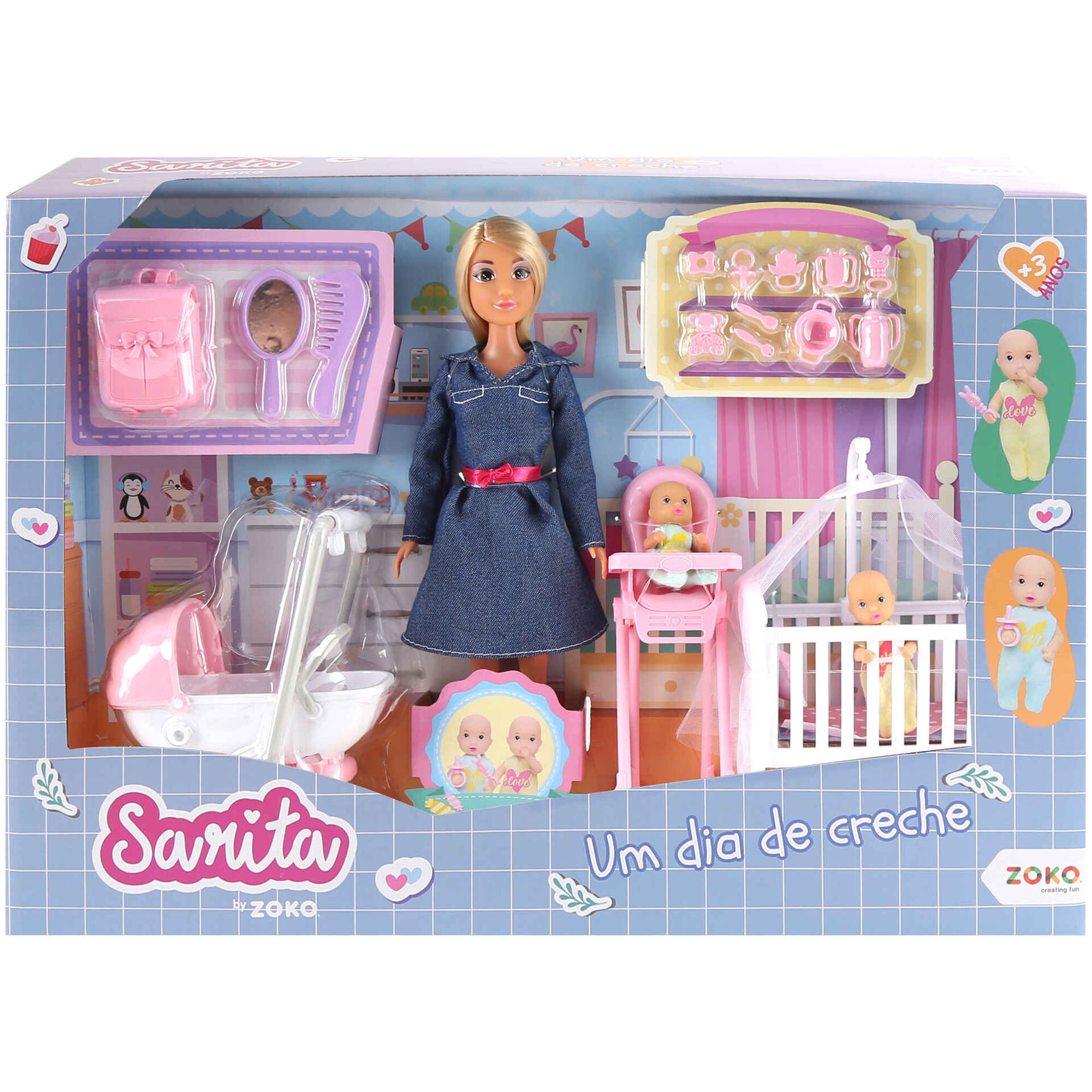 Boneca Sarita Babysitter
