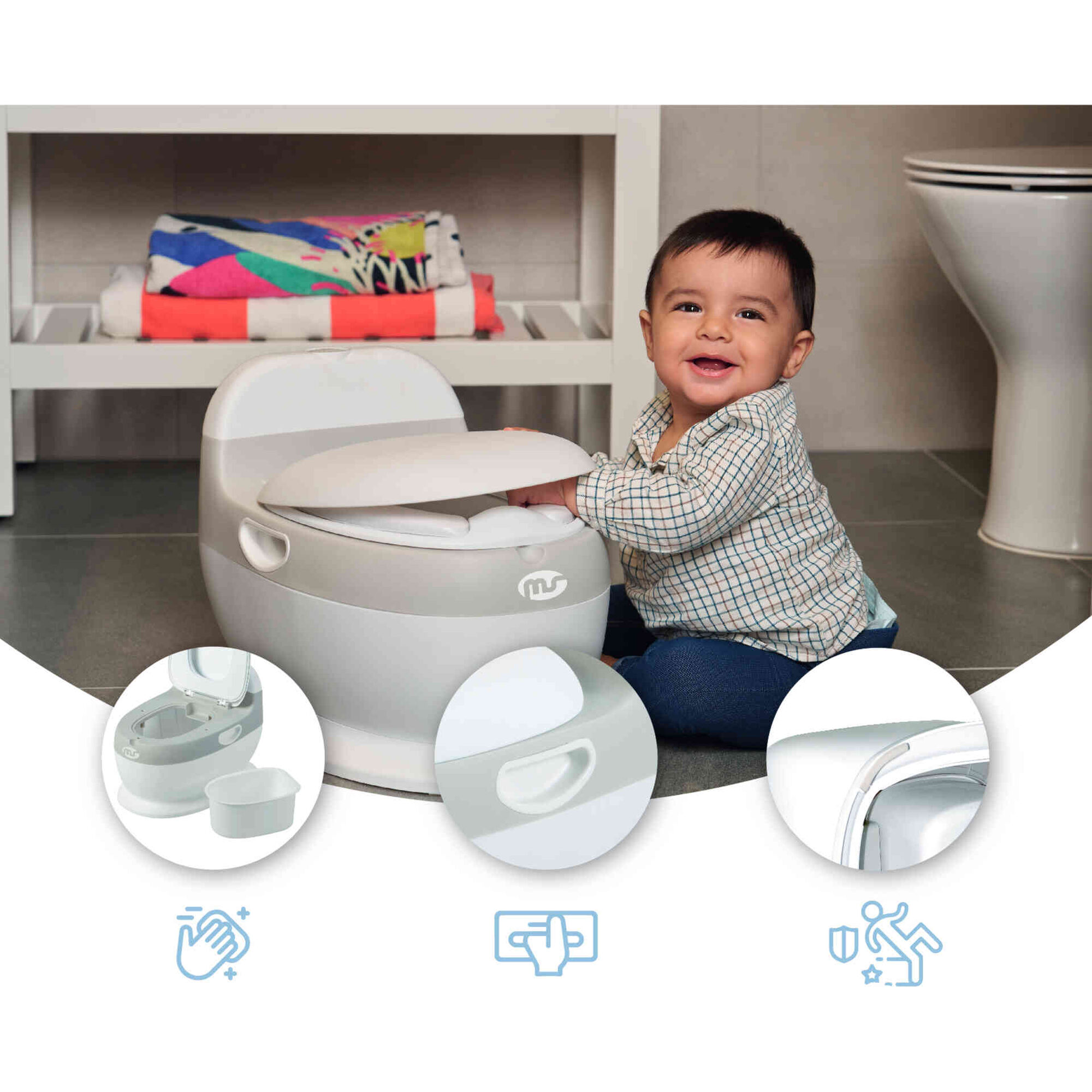 Bacio Sanita com Som Cinza