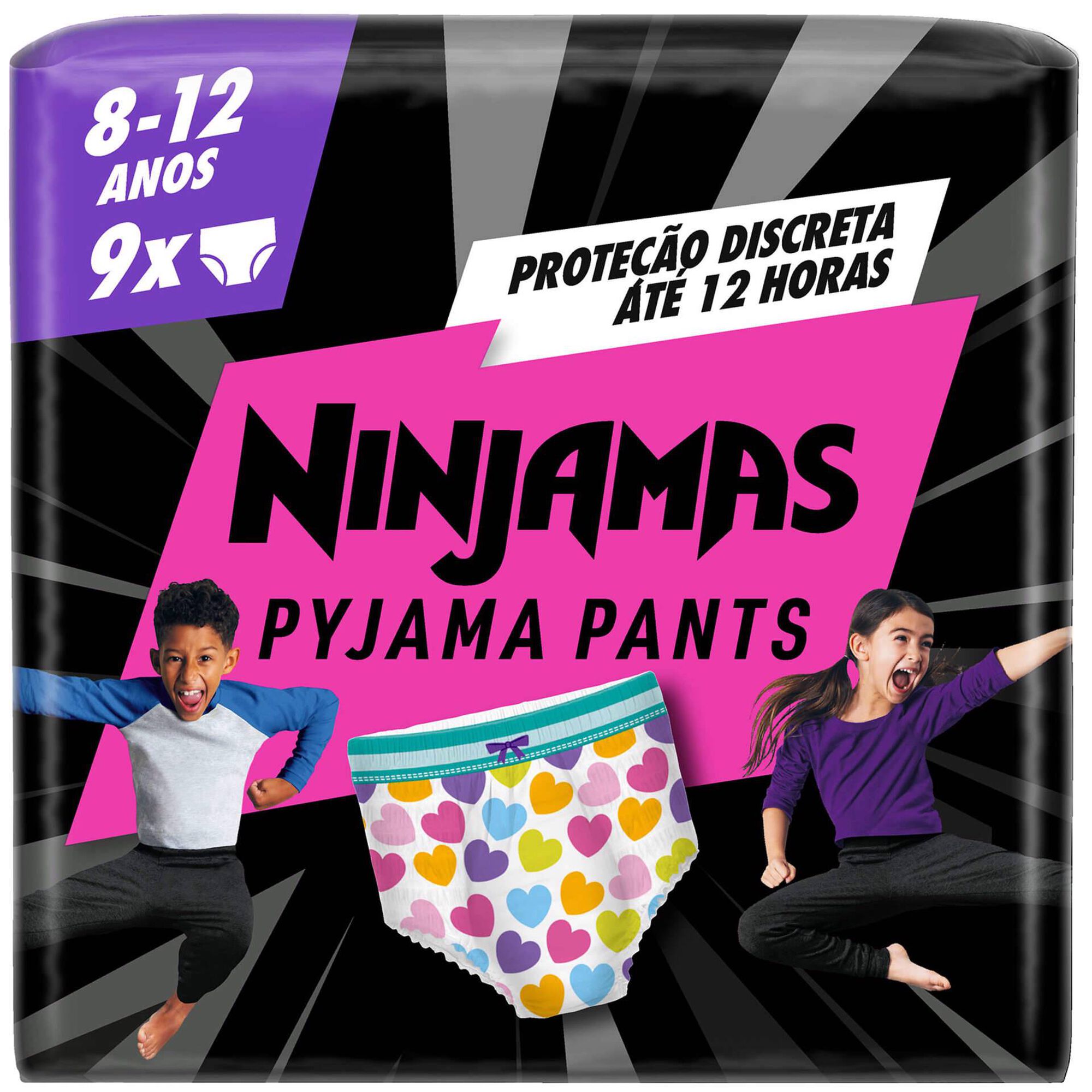 Fraldas Ninjamas Coração 23-48kg T8