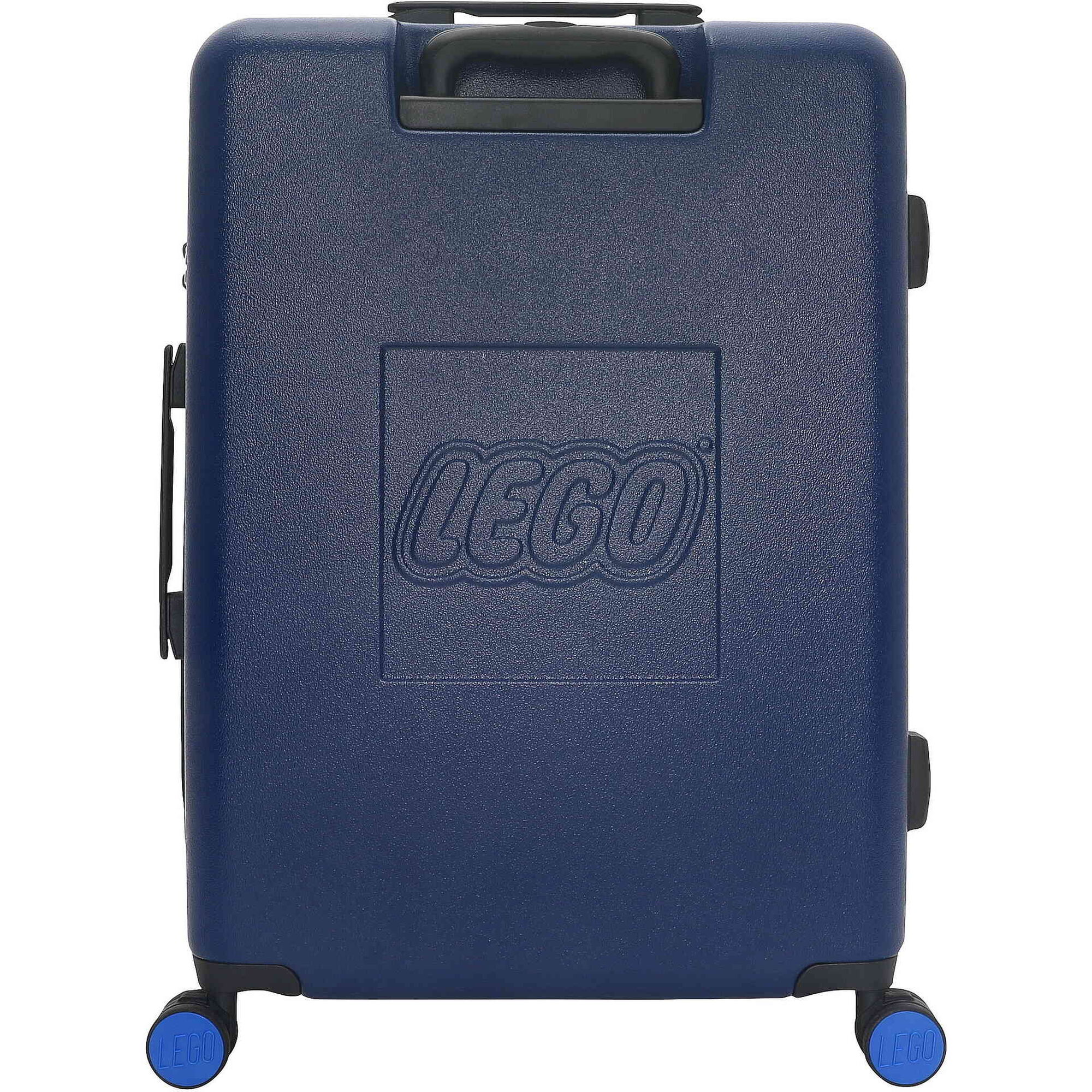 Mala de Viagem Grande 4 Rodas Azul Brick
