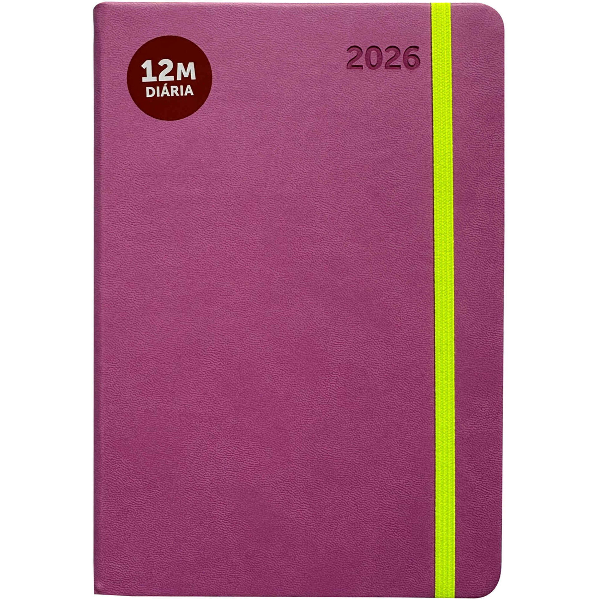 Agenda A5 2026 12 Meses (várias cores)