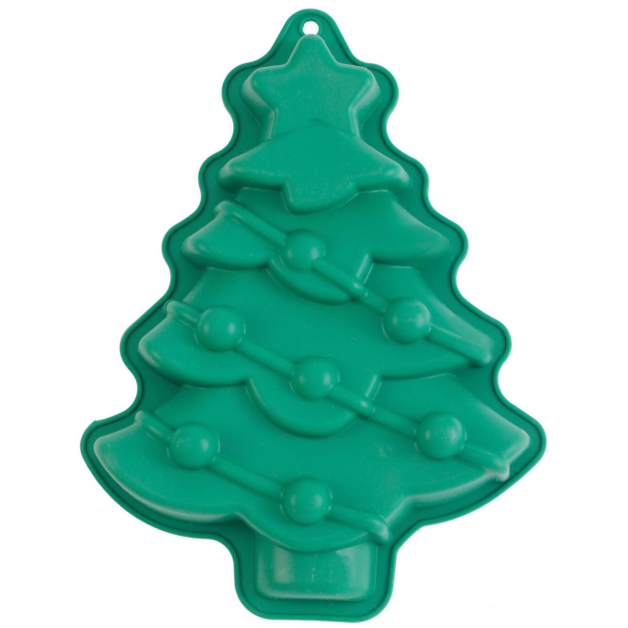 Forma de Bolo Silicone Christmas Tree Kasa
