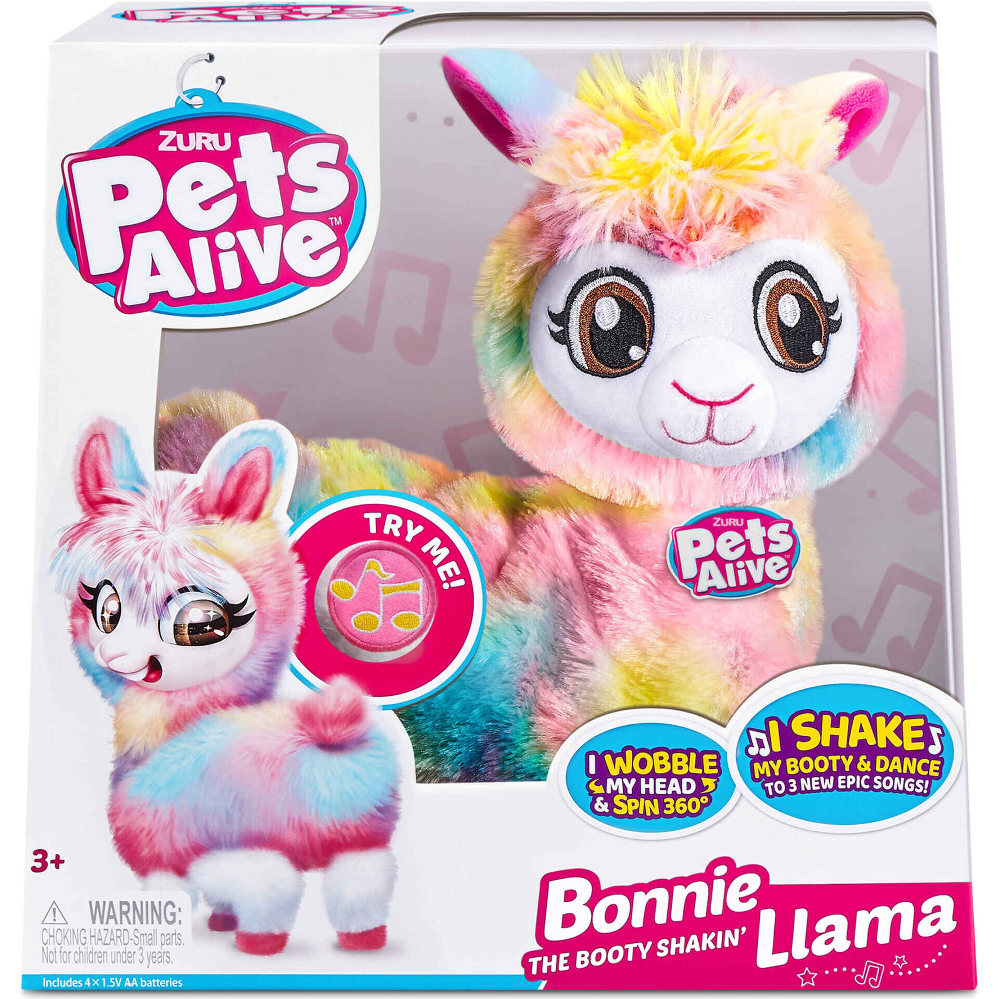 Peluche Rainbow Llama