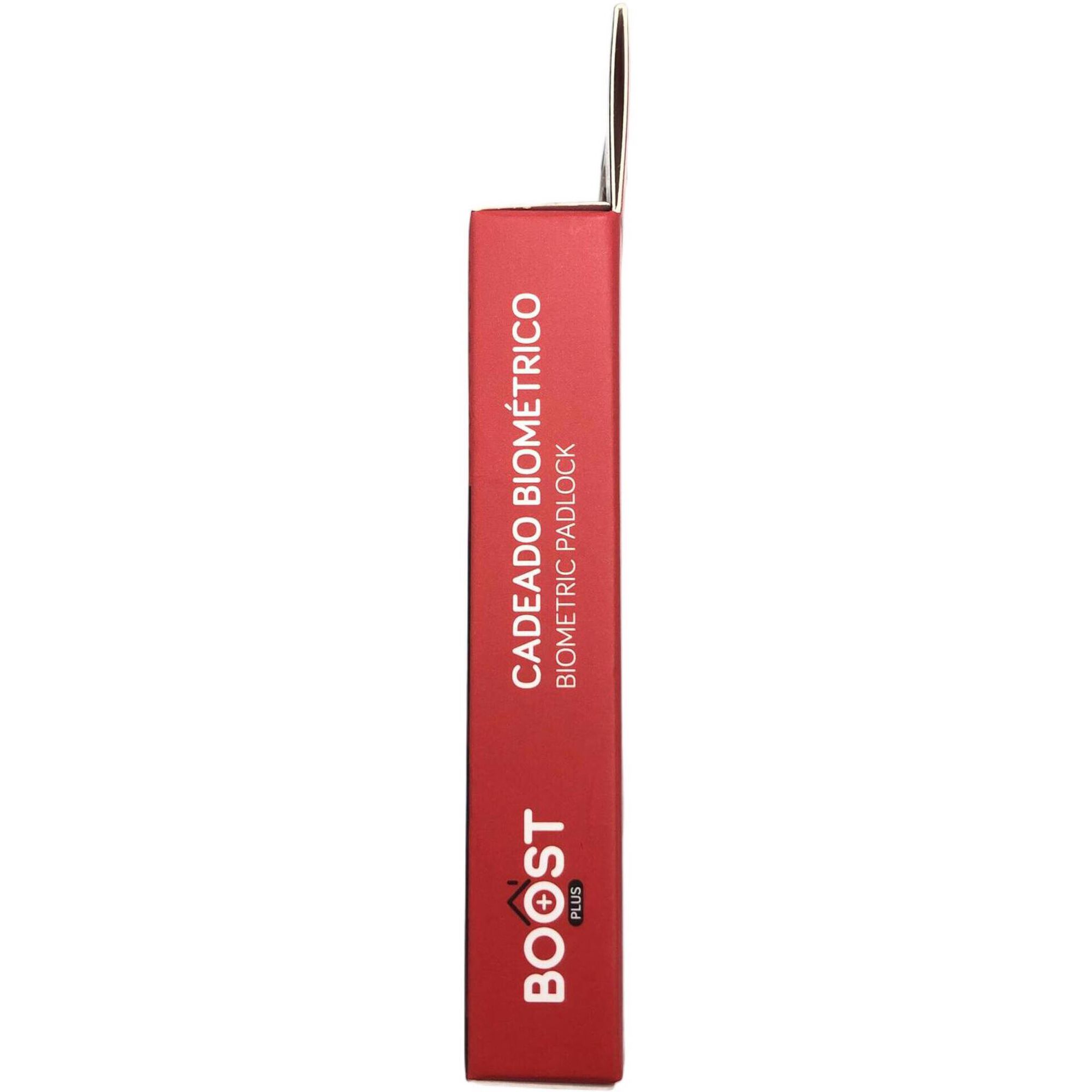 Cadeado Biom&eacute;trico com USB Preto Boost
