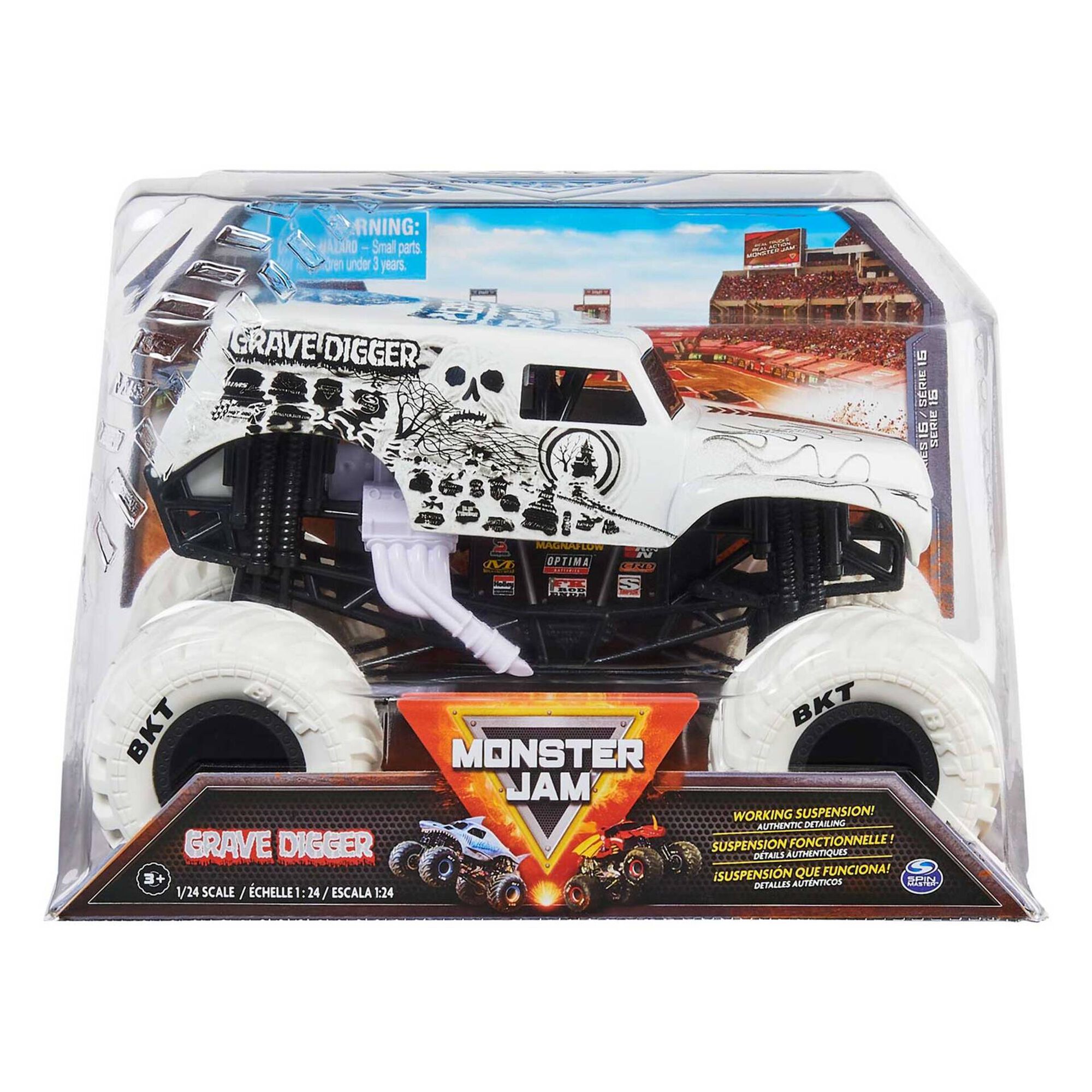 Veículos Monster Jam 1:24 (vários modelos)