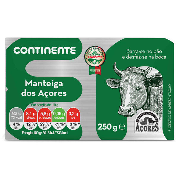 Manteiga com Sal Açores Continente