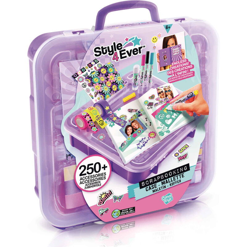 Canal Toys - Kit Style4ever Maleta de Scrapbooking