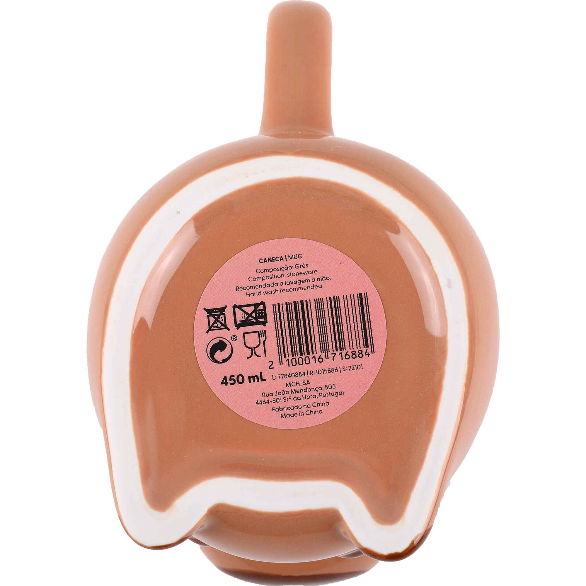 Caneca Cap&iacute;vara 450ml