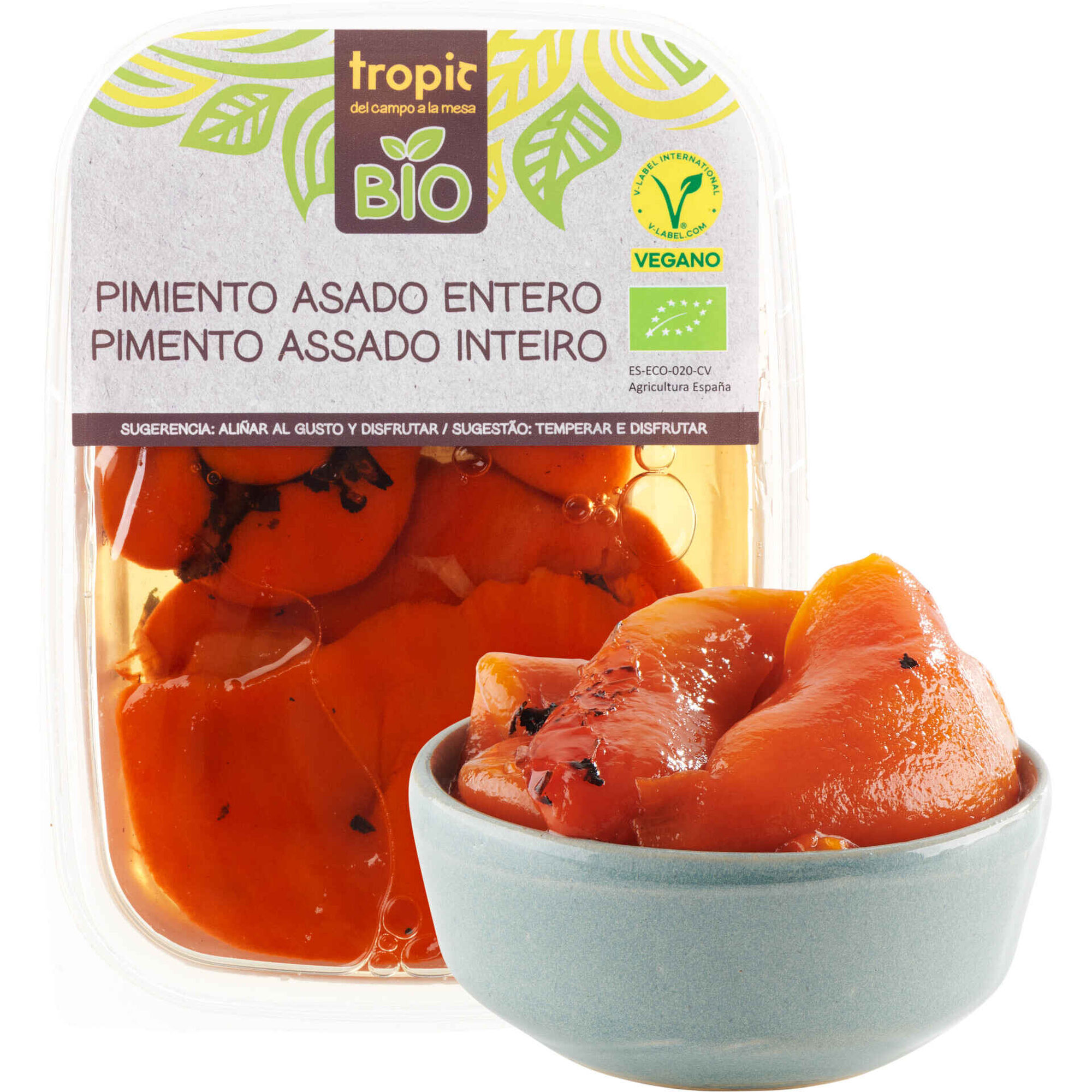 Pimento Vermelho Inteiro Assado Bio Continente