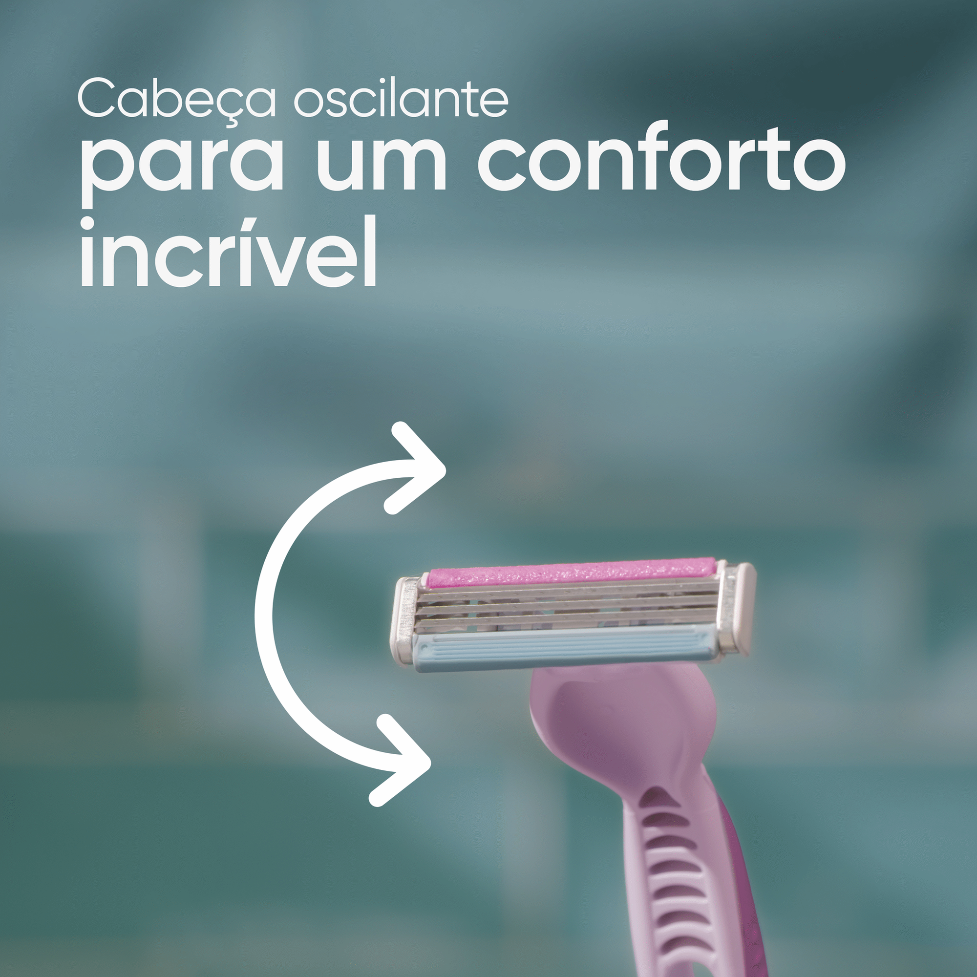 L&acirc;minas Descart&aacute;veis Comfort Colours 3 Gillette Venus