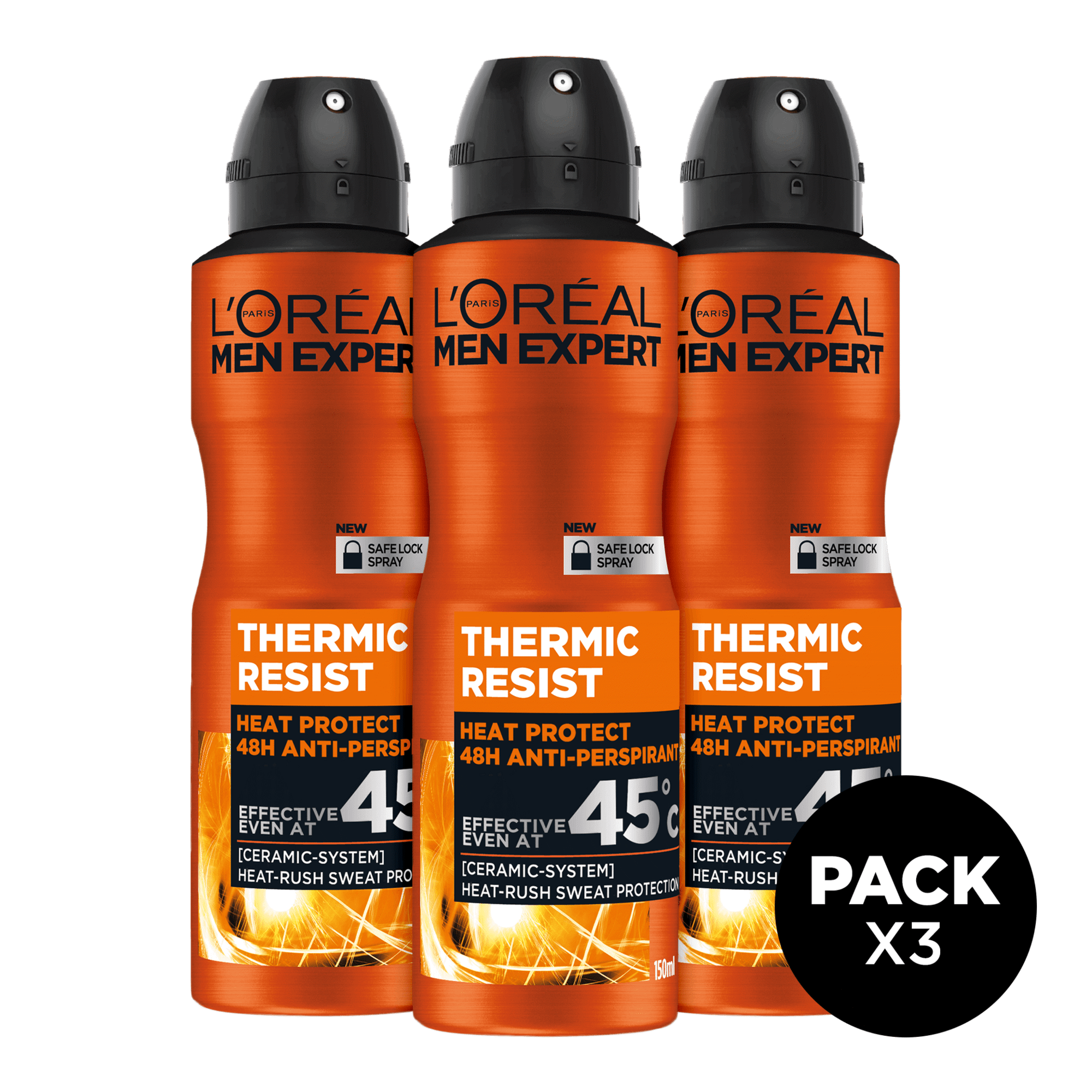 Desodorizante Spray Men Expert Thermic Resist