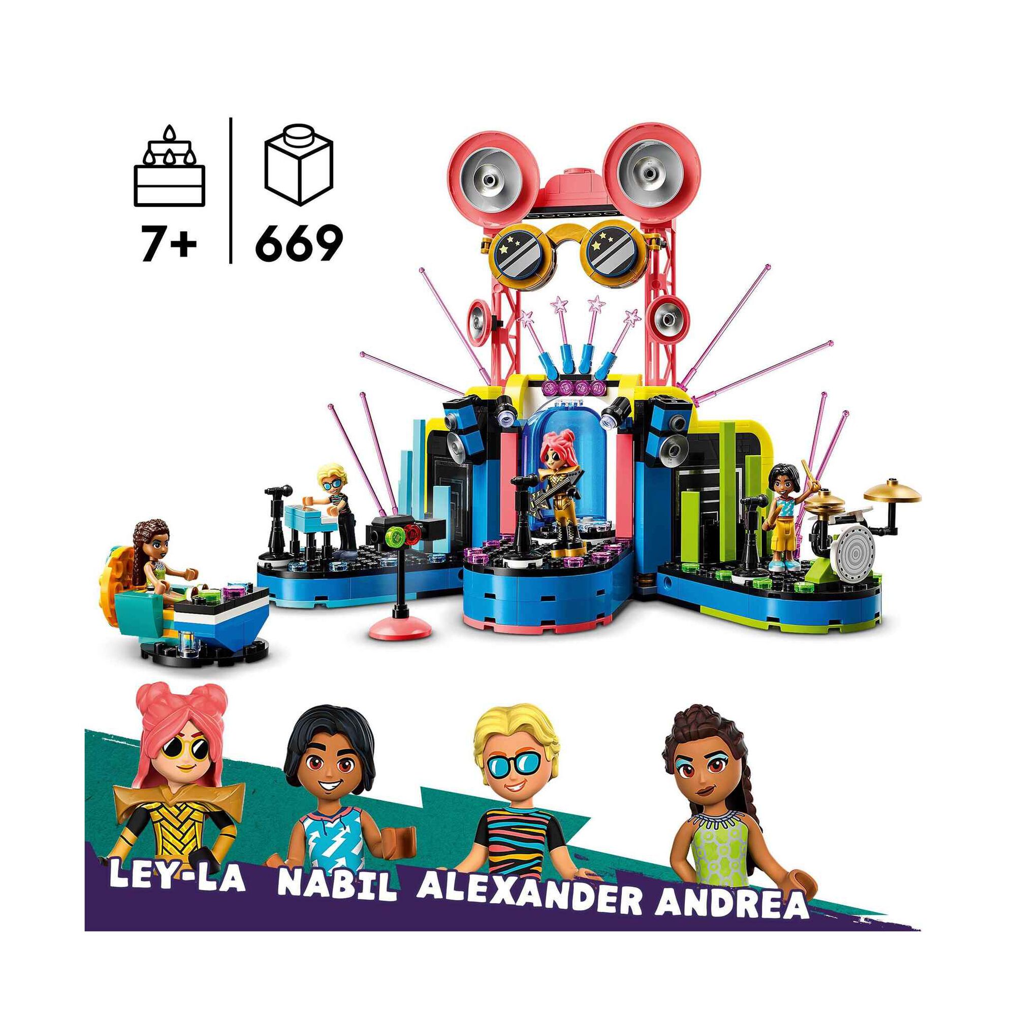 Programa de Talentos Musicais de Heartlake City 42616 LEGO