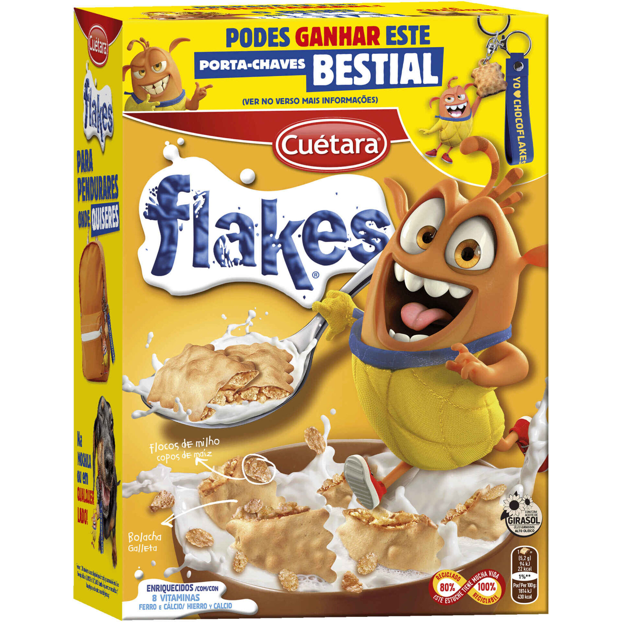 Bolachas Recheadas Flakes