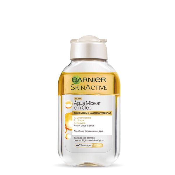 Água Micelar em Óleo Garnier Skin Active