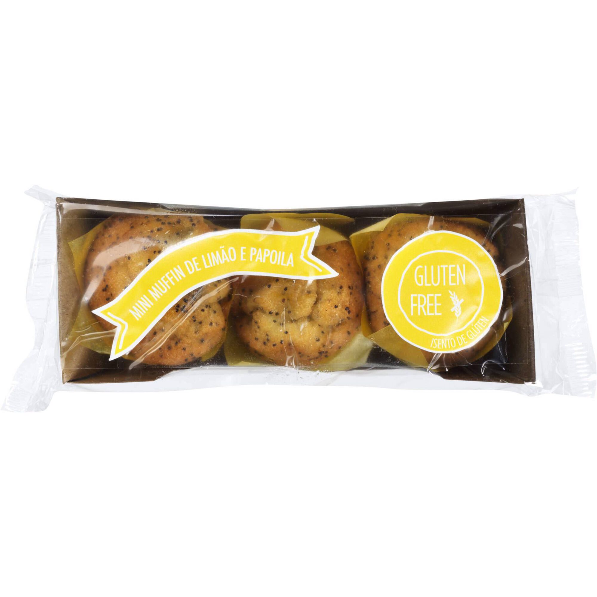 Mini Muffin de Lim&atilde;o Sem Gl&uacute;ten