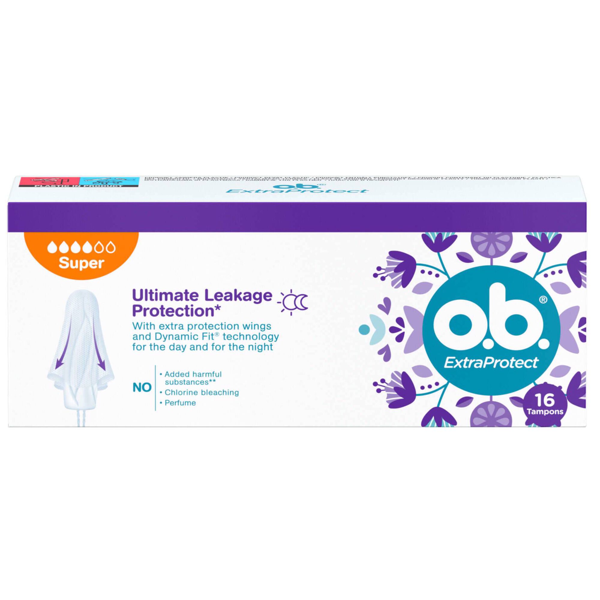 Tamp&atilde;o Digital ExtraProtect Super o.b.