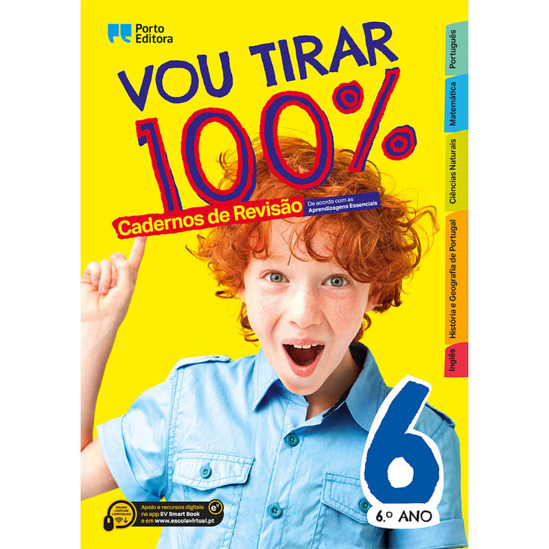 Vou Tirar 100% - 6.º Ano de Vários Autores