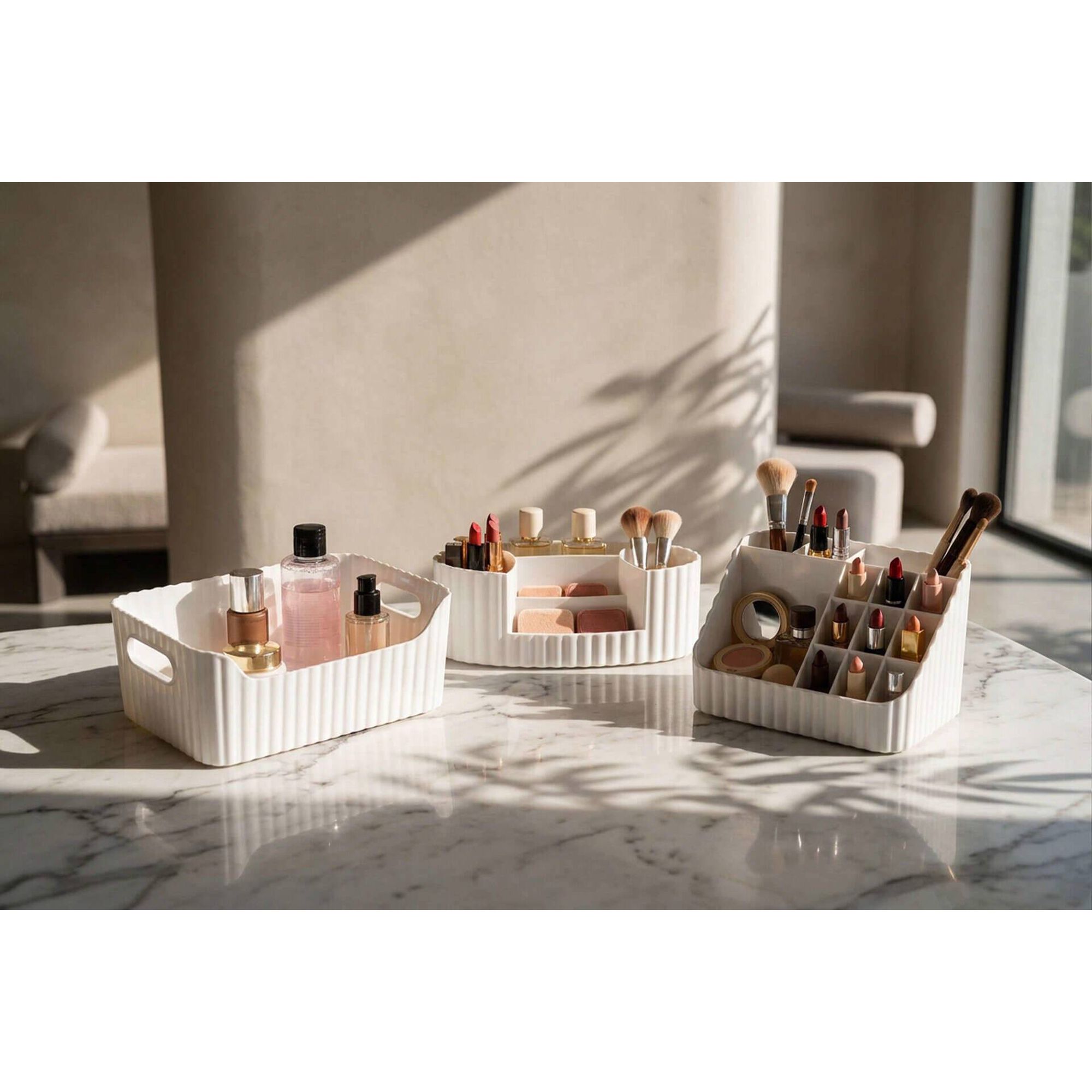 Organizador Modular WC Branco Kasa