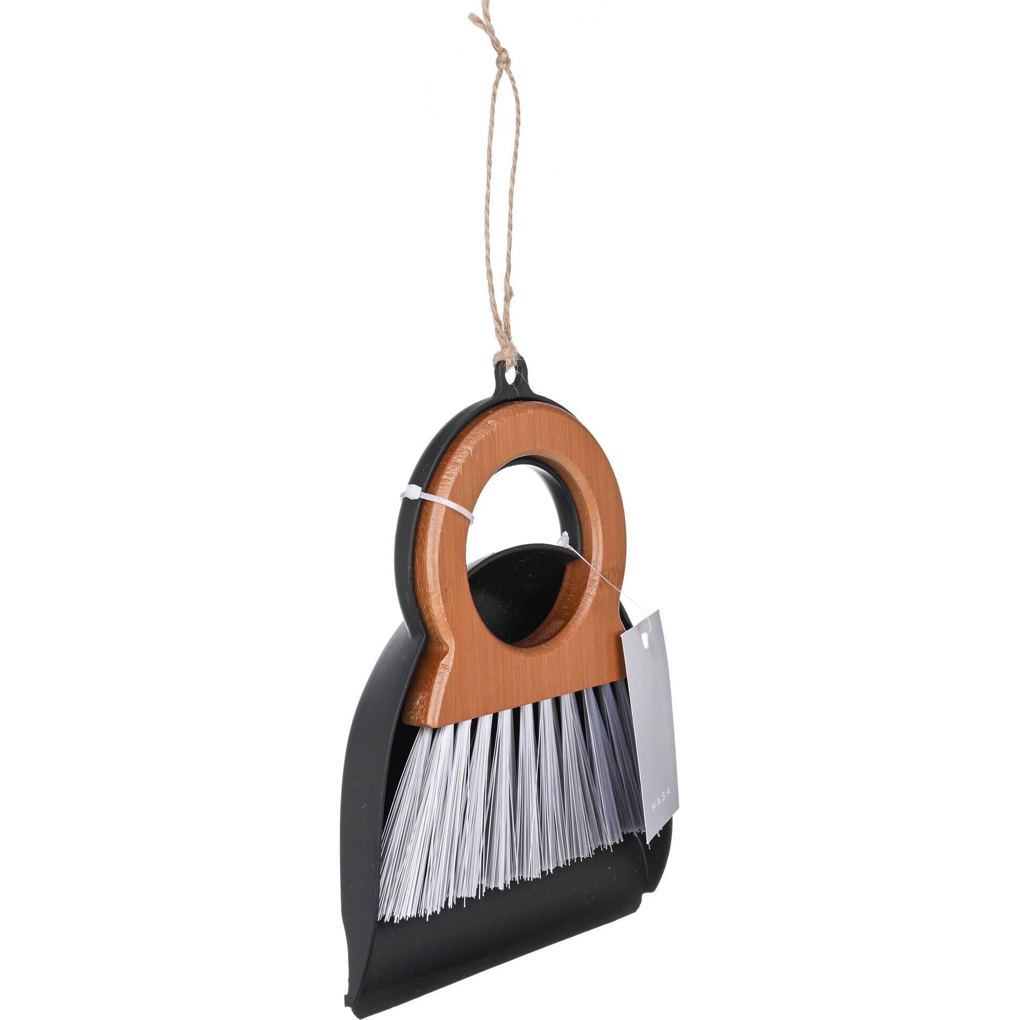 Conjunto Vassoura e Apanhador em Bambu Kasa