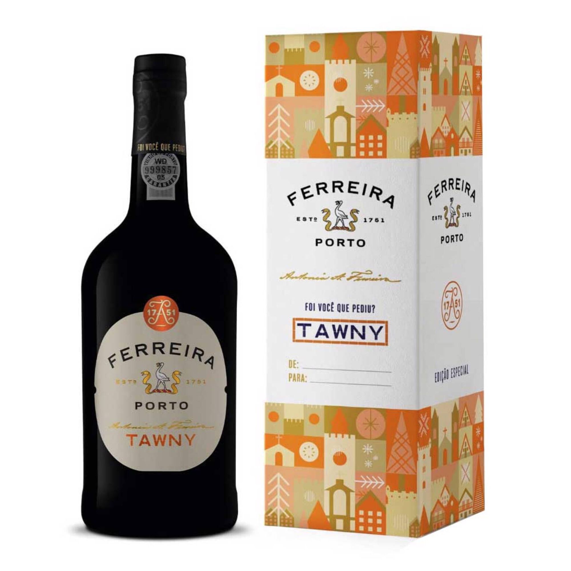 Tawny porto 10. Ferreira Porto. Porto Tawny Velgado.
